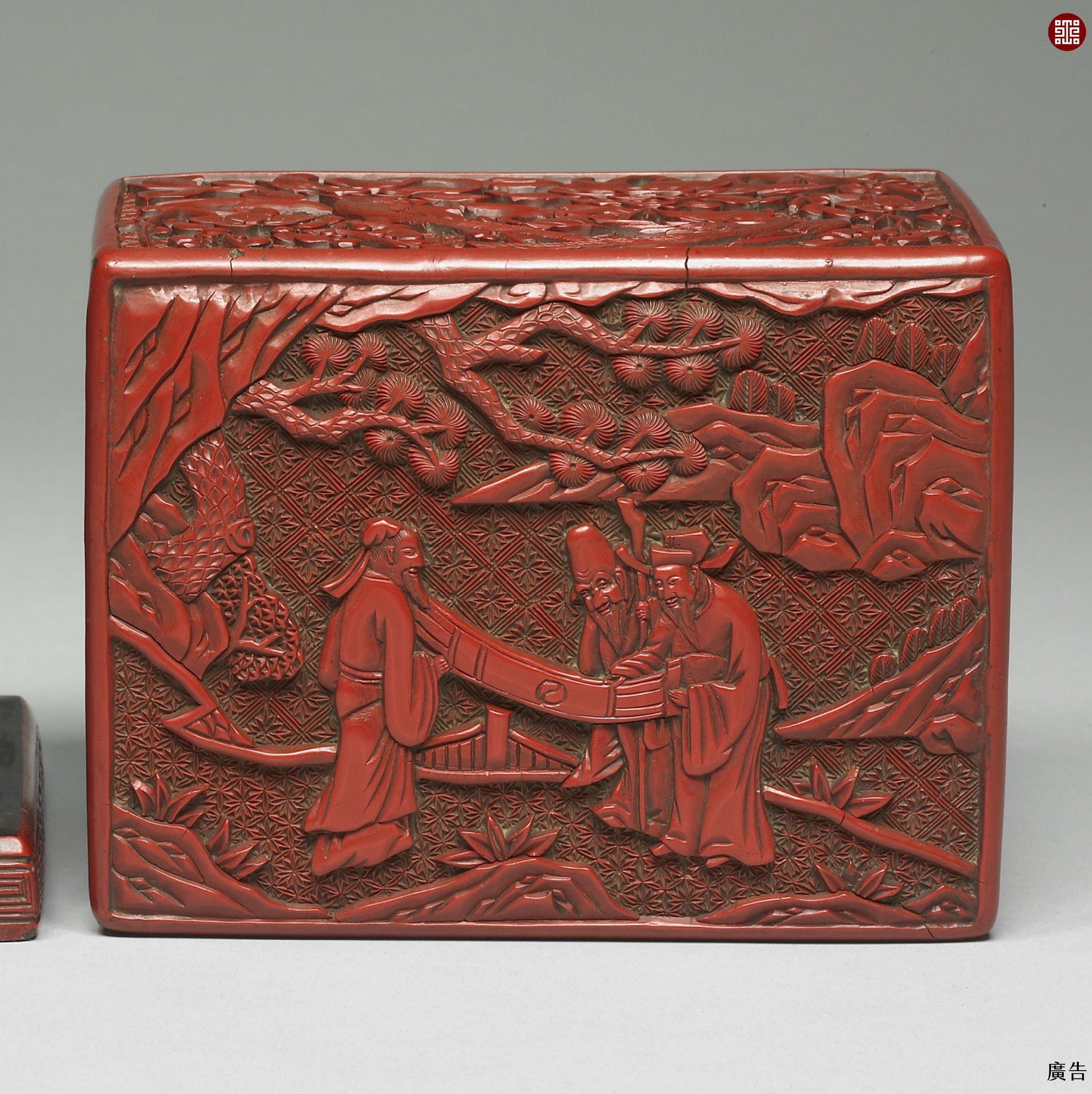★人間国宝　南部芳松作　喜多川歌麿 浮世絵 伊勢型紙額装品 美人画 國立故宮博物院南部院區- 日本江戶時代（18世紀） 喜多川歌麿《婦人相