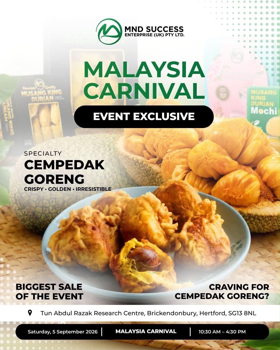 Discover Malaysian culture and cuisine at Malaysia Carnival 2026
