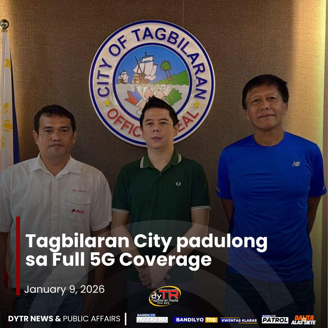 DYTR Bohol - Tagbilaran City padulong sa Full 5G Coverage... | Facebook