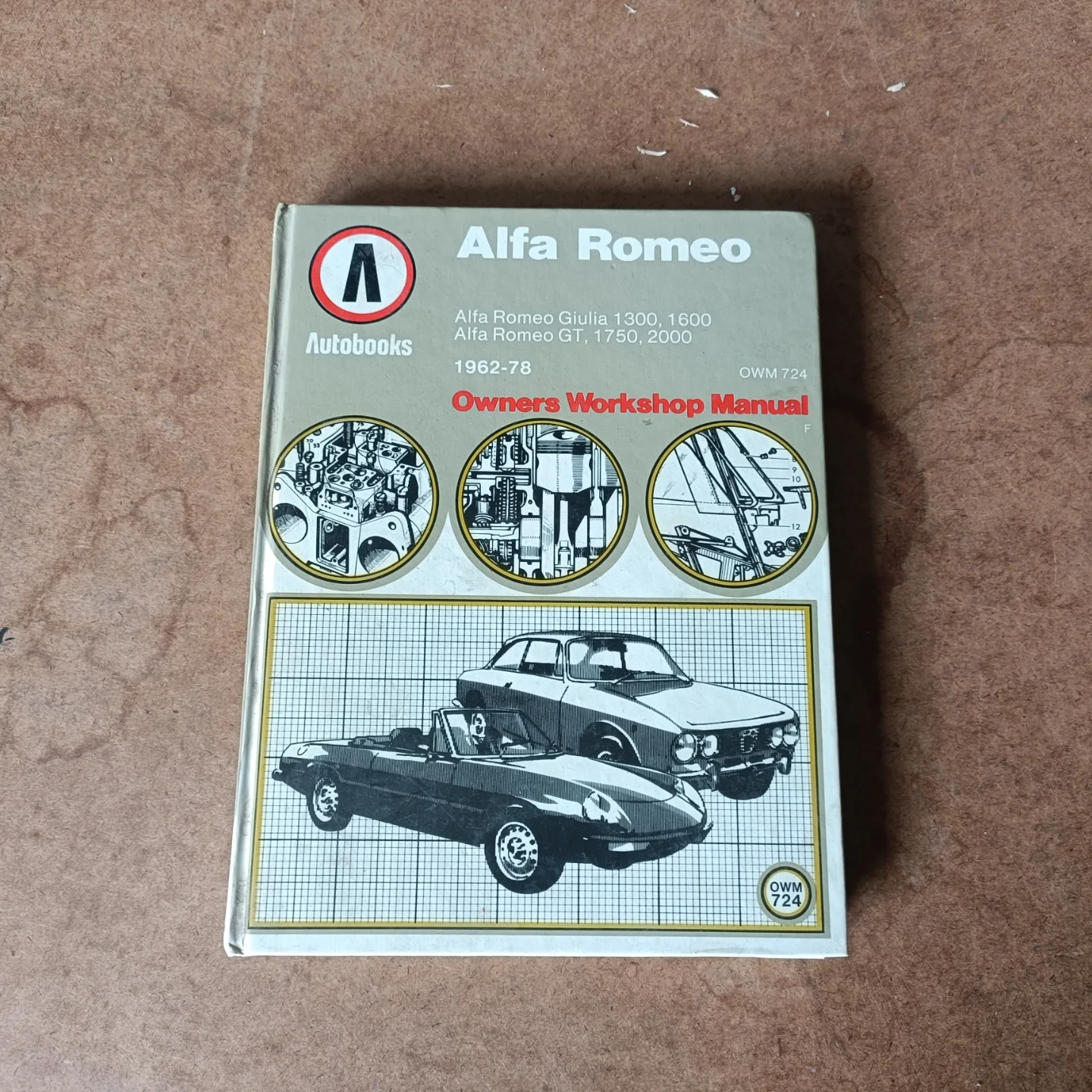 趣味・スポーツ・実用 Alfa Romeo Owners Workshop Manual OWM724 Alfa Romeo Owners Workshop Manual OWM724 本