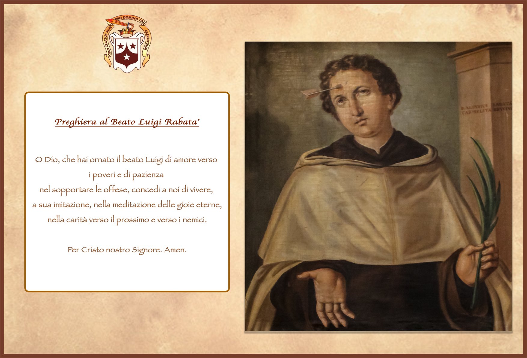 MEMORIA DEL BEATO LUIGI... - Santuario Madonna di Trapani | Facebook