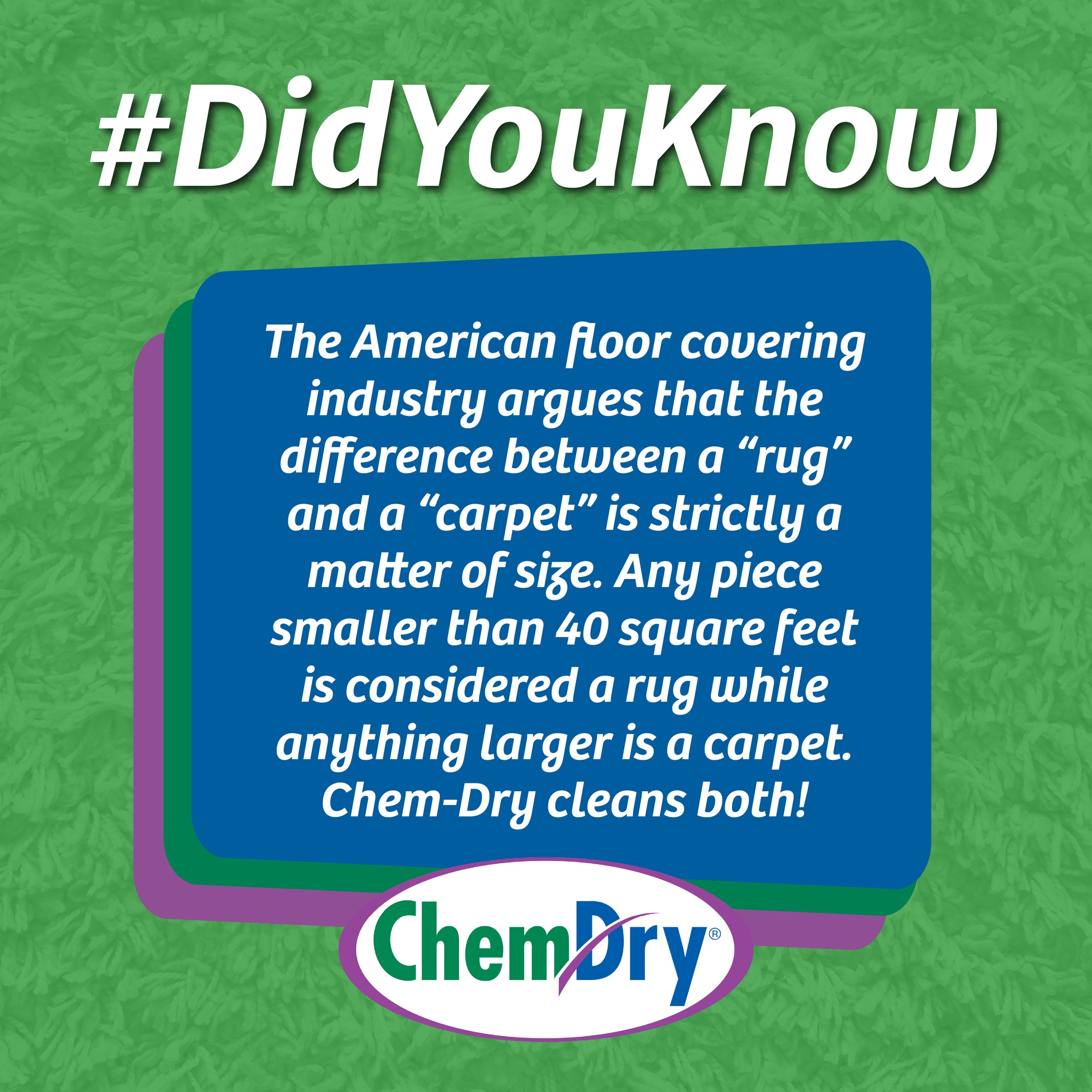 🧐 Did you know the difference... - Chem-Dry of Sioux Falls | Facebook