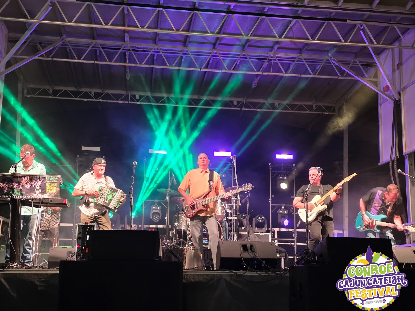 Conroe - @bayouroux closed out the night on the Texas Stages Cajun ...