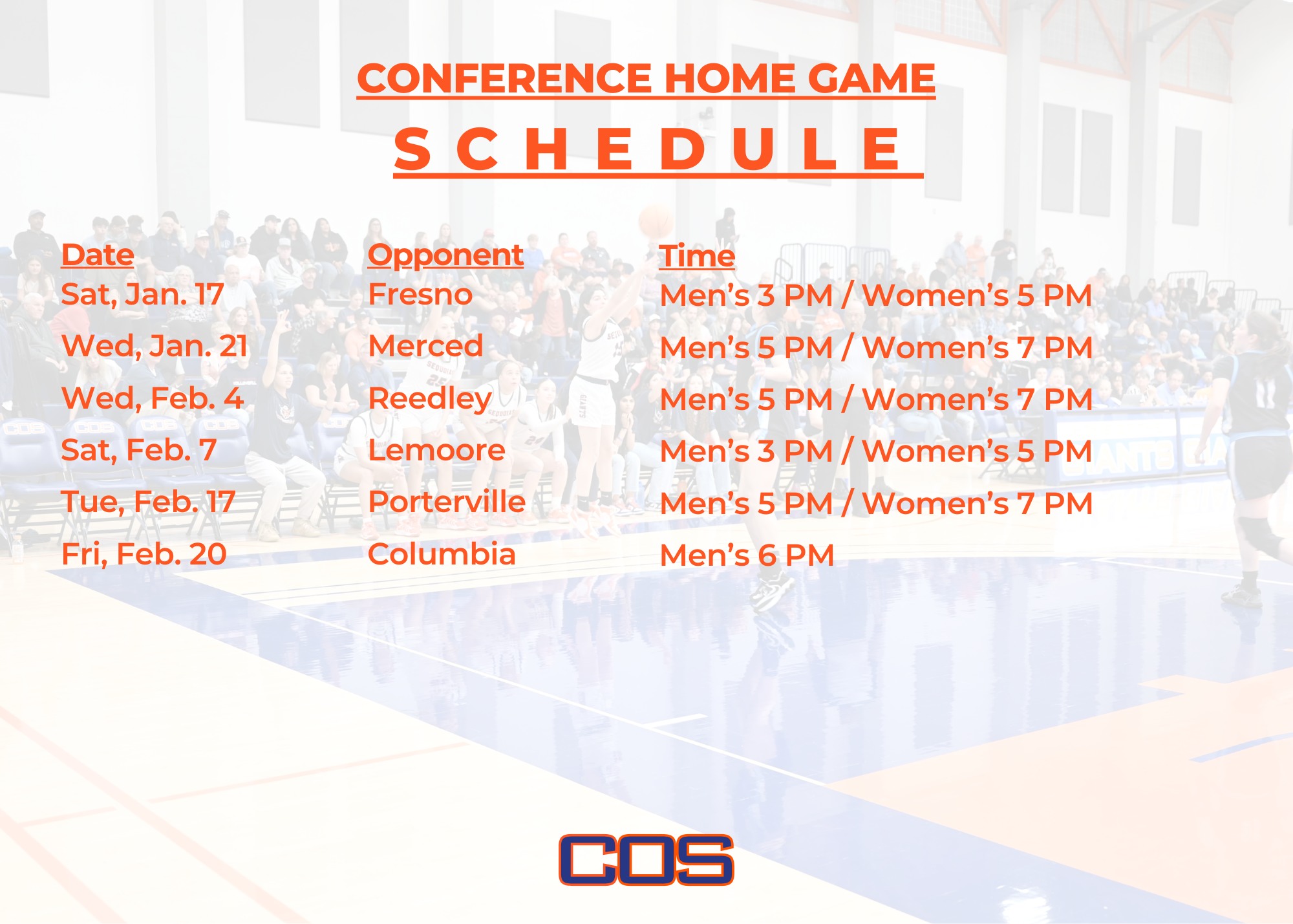 College of the Sequoias Athletics | Visalia CA