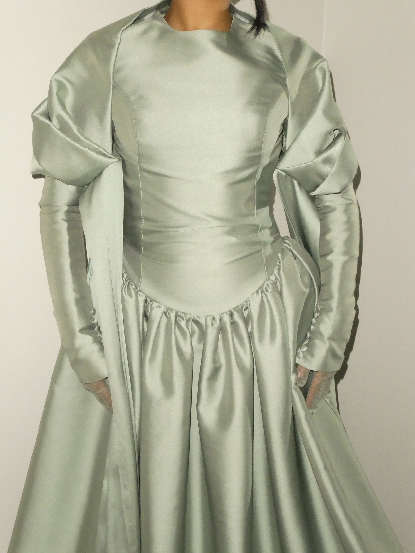 chloe mint green dress Mint. A liquid dream for the lover of elegance and modesty. Available for hire at @denoraformalhire— our very own Wedding Dresses Long Sleeve