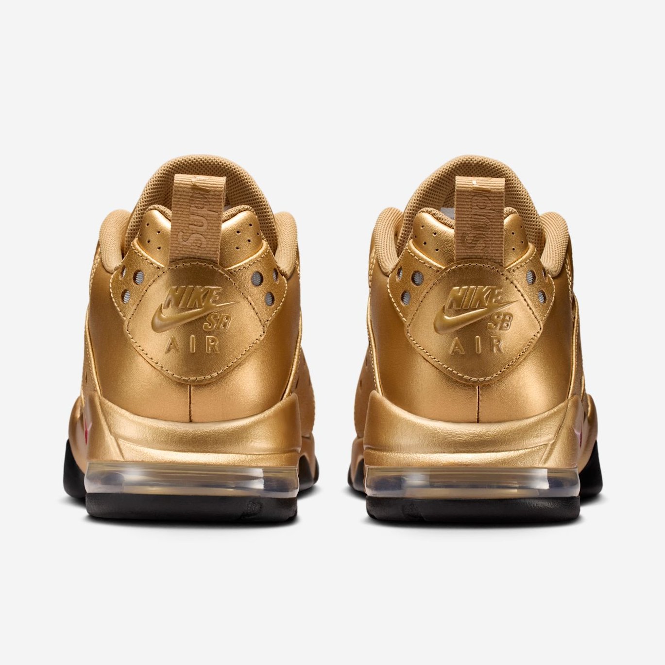 First look at the Supreme x Nike SB Air Max CB 94 “Metallic Gold 