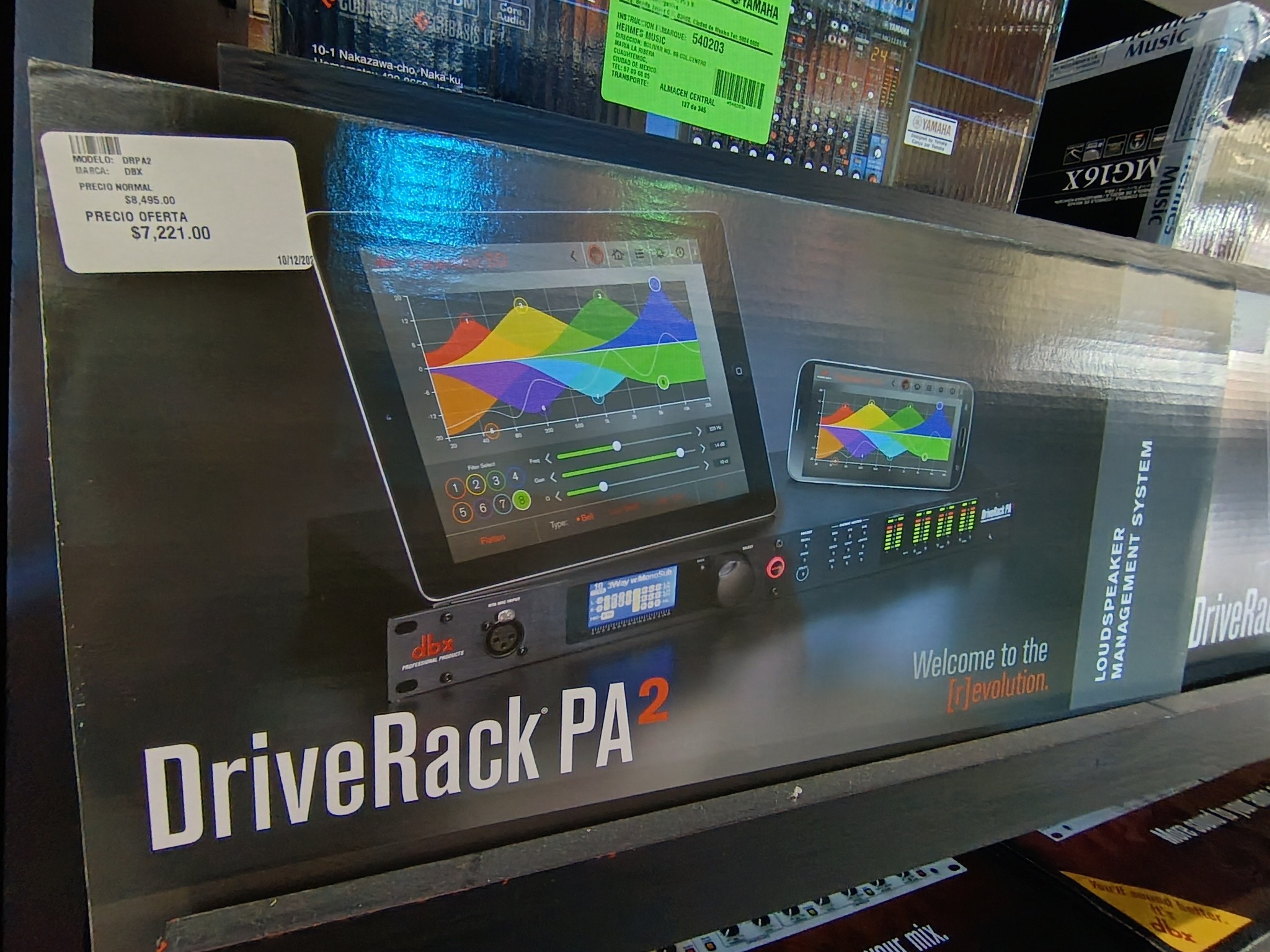 Hermes - 🚀 Potencia y control en un solo equipo El Dribe Rack PA2 es el ...