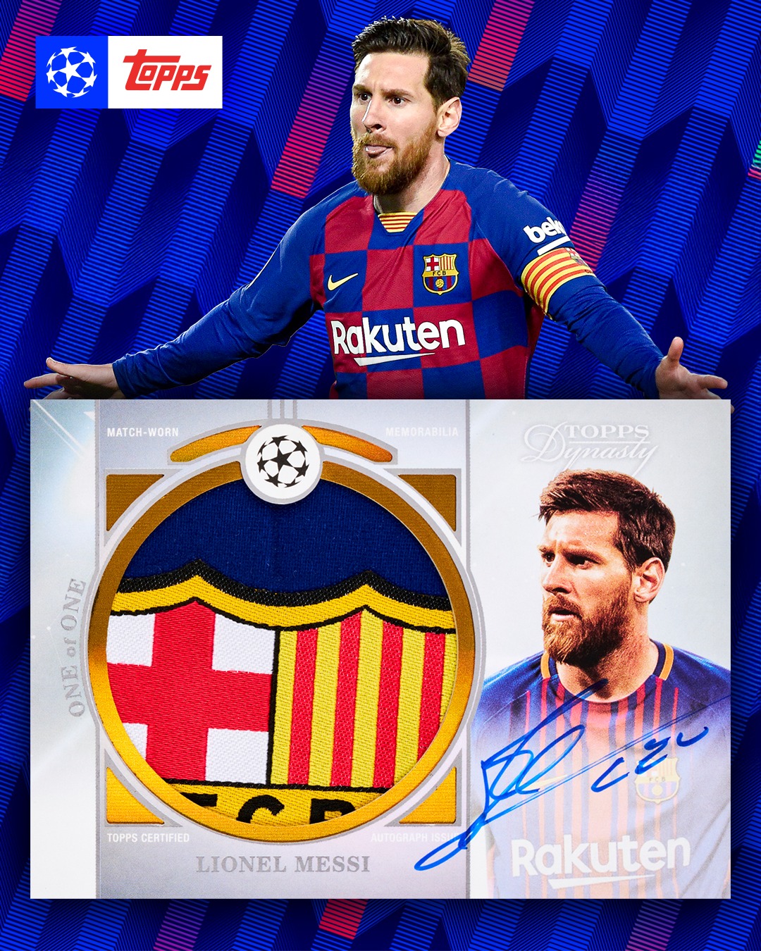 Authentication tags from match-worn player shirts are going into