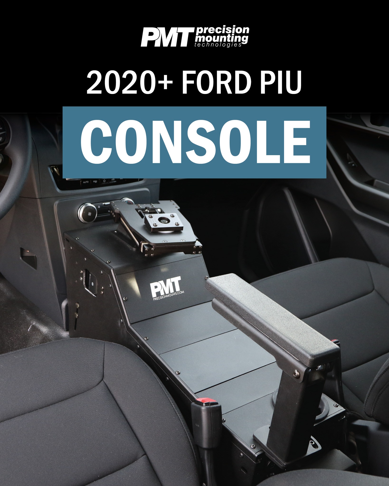 Precision - Spotlight: 2020+ Ford Police Interceptor Utility Console ...
