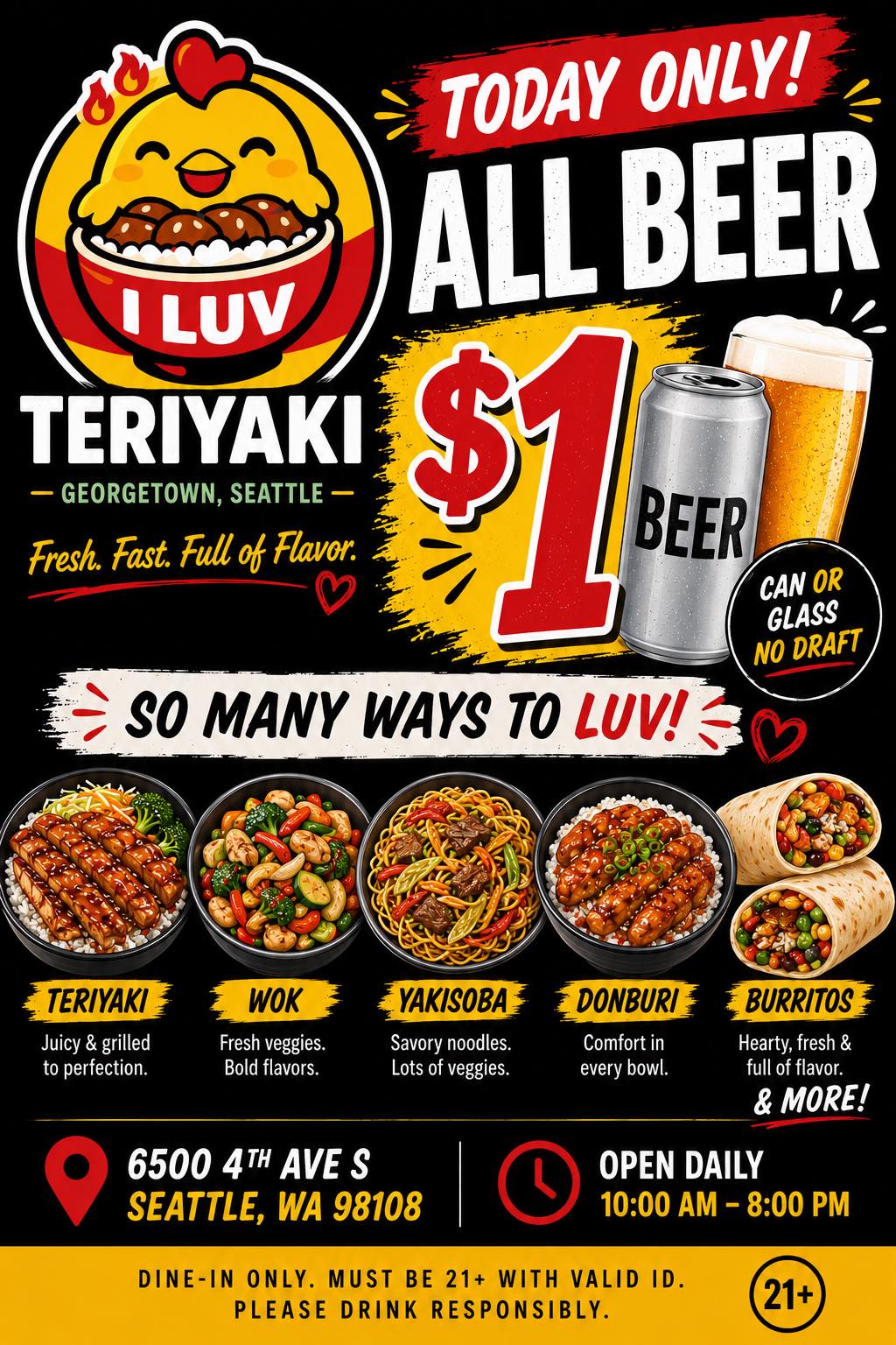 I Luv Teriyaki | Seattle WA