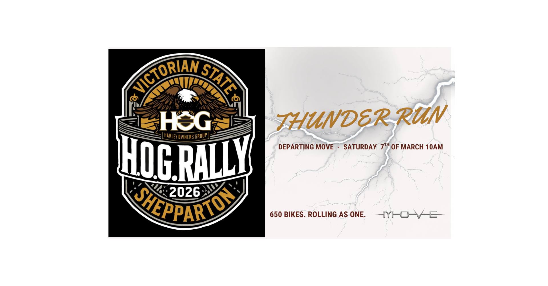THUNDER RUN - VIC HOG STATE RALLY