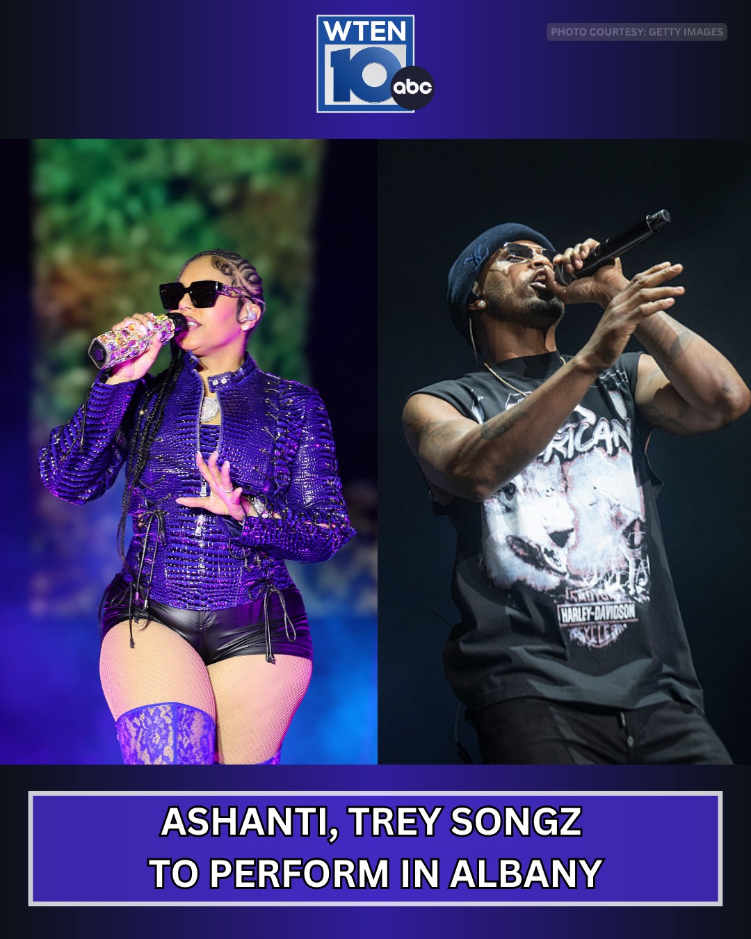 Trey Songz and Ashanti to perform in Albany on June 6