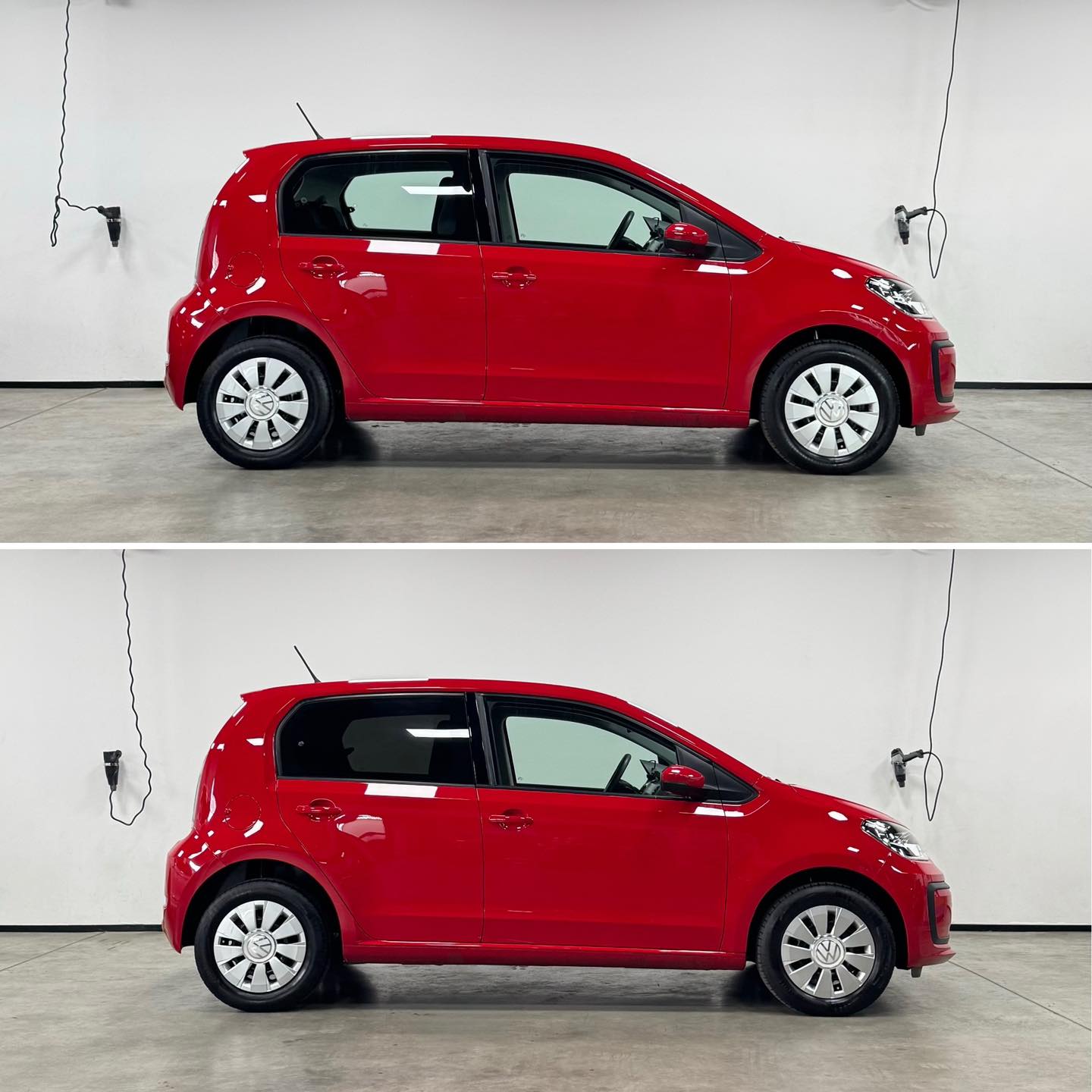 GlassTinter - Van helder glas naar privacy glas. Deze VW Up! kreeg op ...