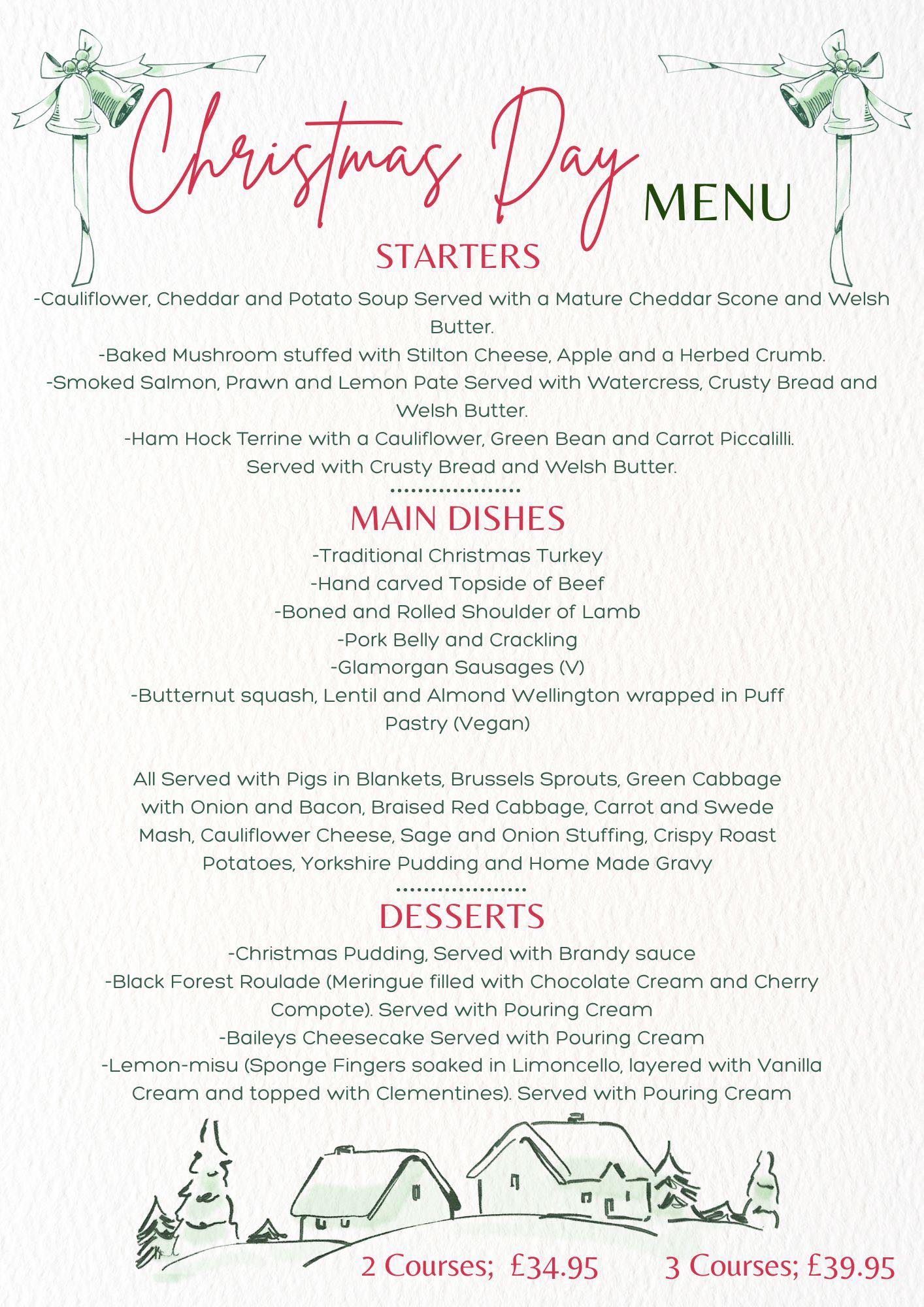 🎄 CHRISTMAS DAY MENU 🎄 Don’t... - Craft Renaissance Kitchen | Facebook