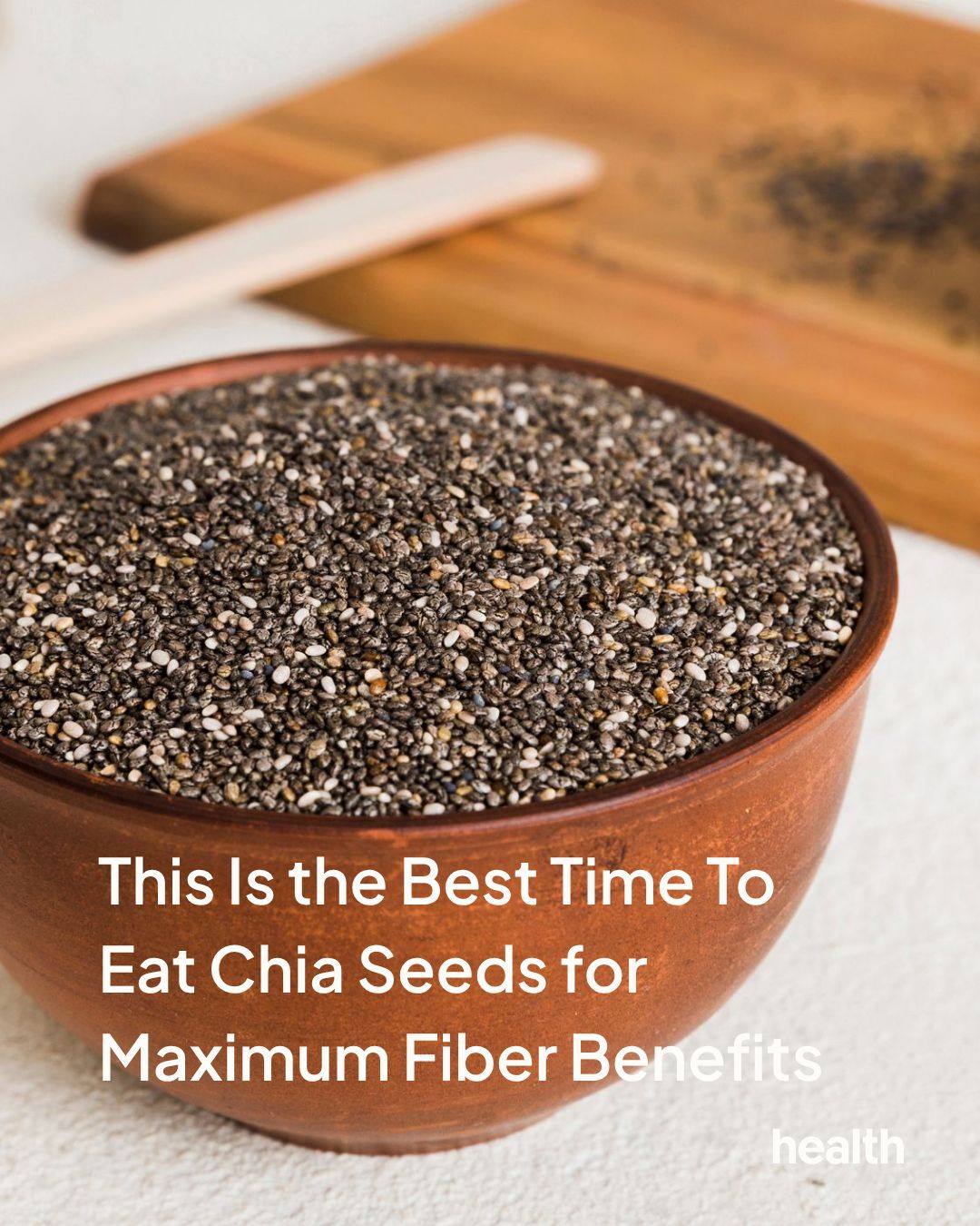 Health - Eating chia seeds at breakfast, before meals, or as a snack can provide fiber and protein to help with digestion, satiety, and blood sugar regulation. See link below ⬇️
