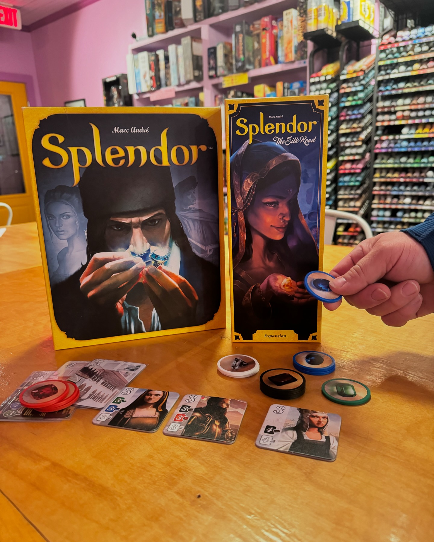 Gather - New Splendor expansion: Silk Road, hits our shelves today! New ...