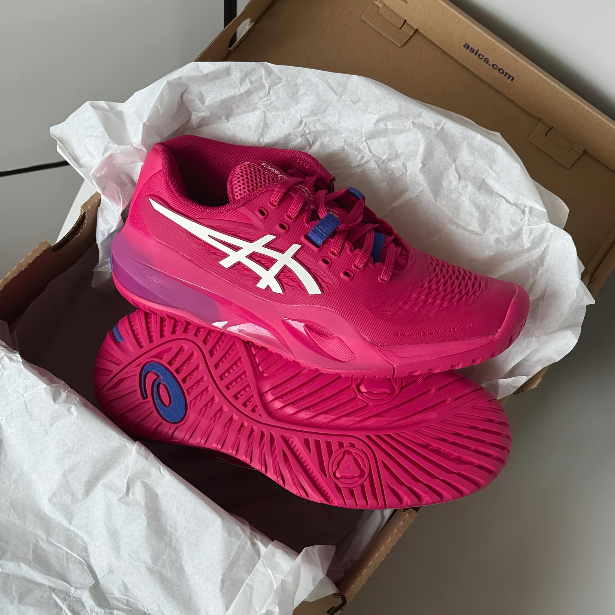 ローズ 📣PICKLE | TENNIS SHOES📣 ASICS GEL-RESOLUTION X 'BRIGHT ROSE