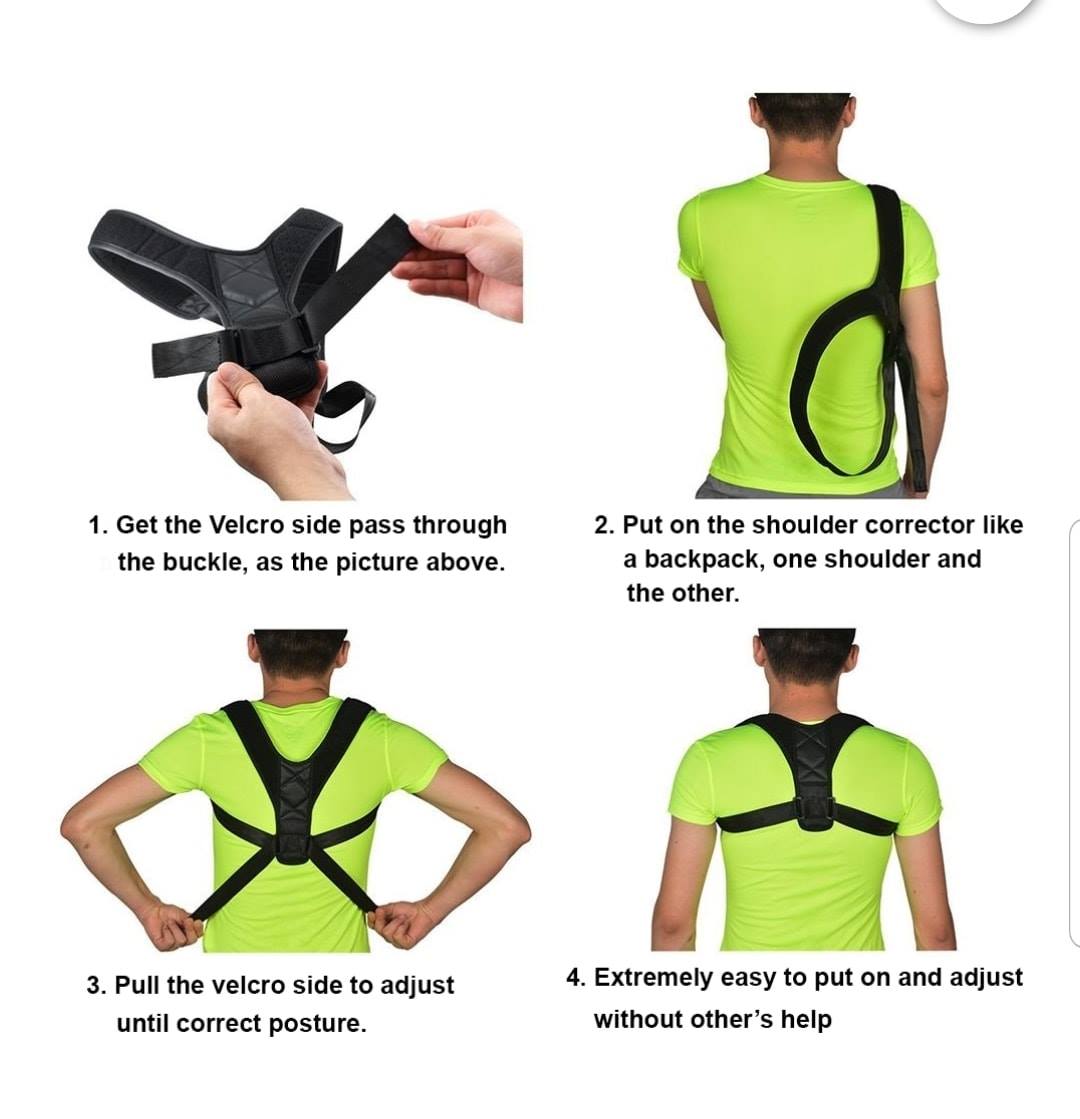 Posture Dr - How to put on and adjust the Posture Dr....