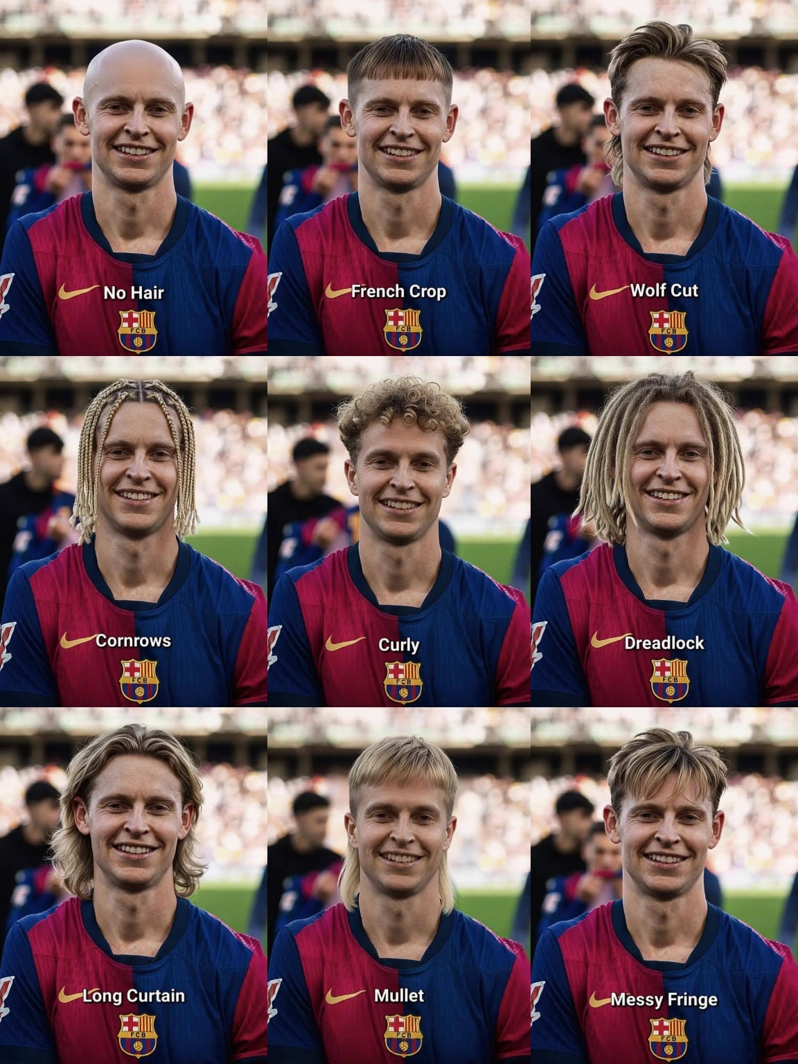 Bola Faktografi - Frankie de Jong hairstyle 😎🔥 | Facebook