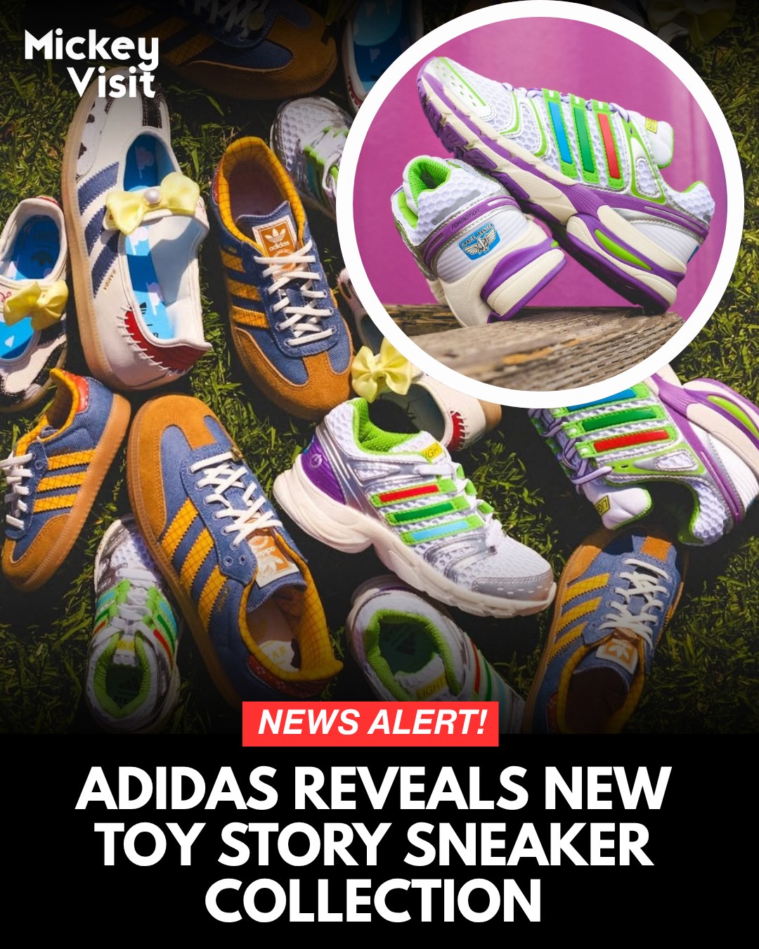 Woody & Jessie From 'Toy Story' get their own Adidas Samba collabs