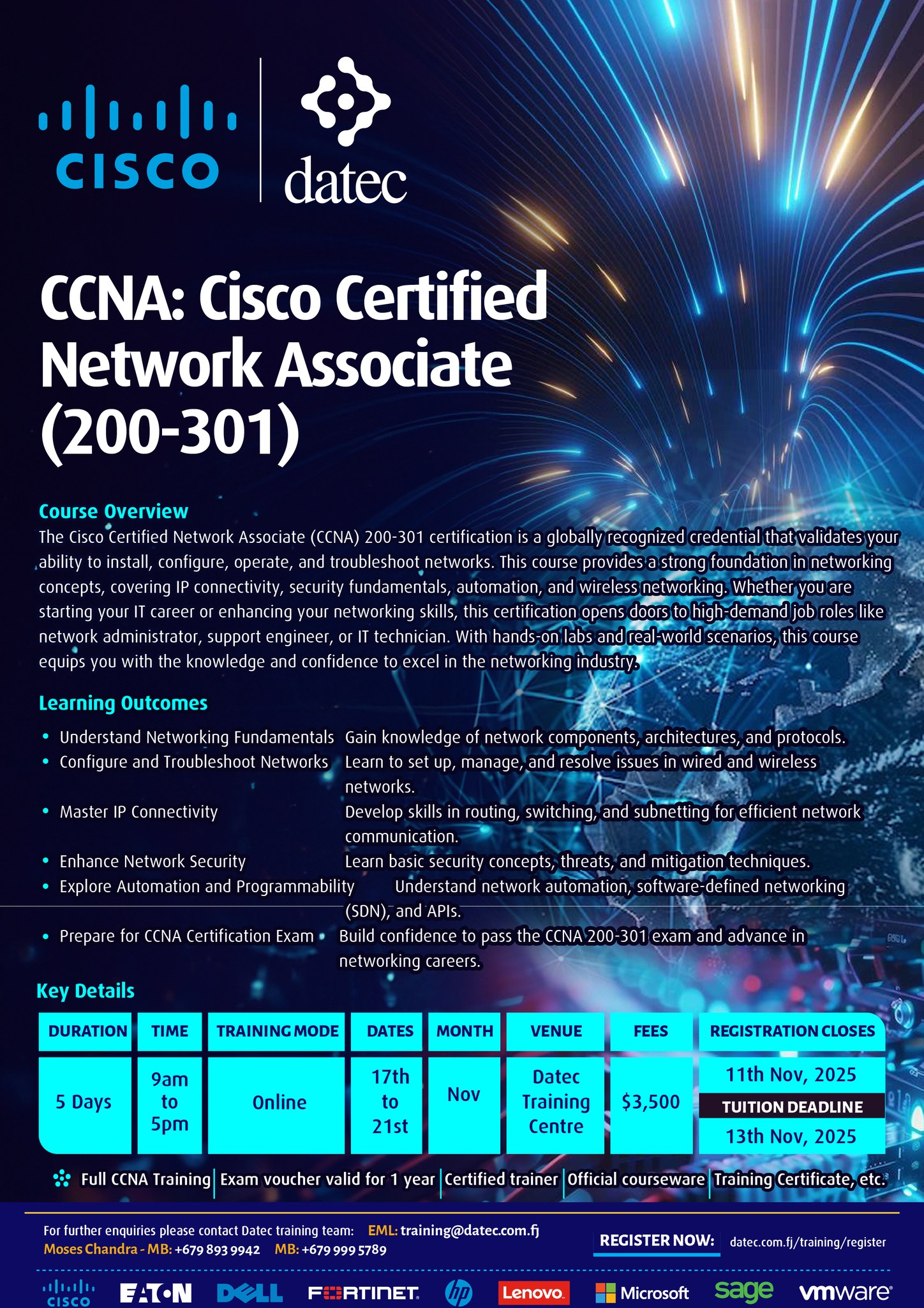 Datec - 🌐 CCNA: Cisco Certified Network Associate (200-301) Step into ...