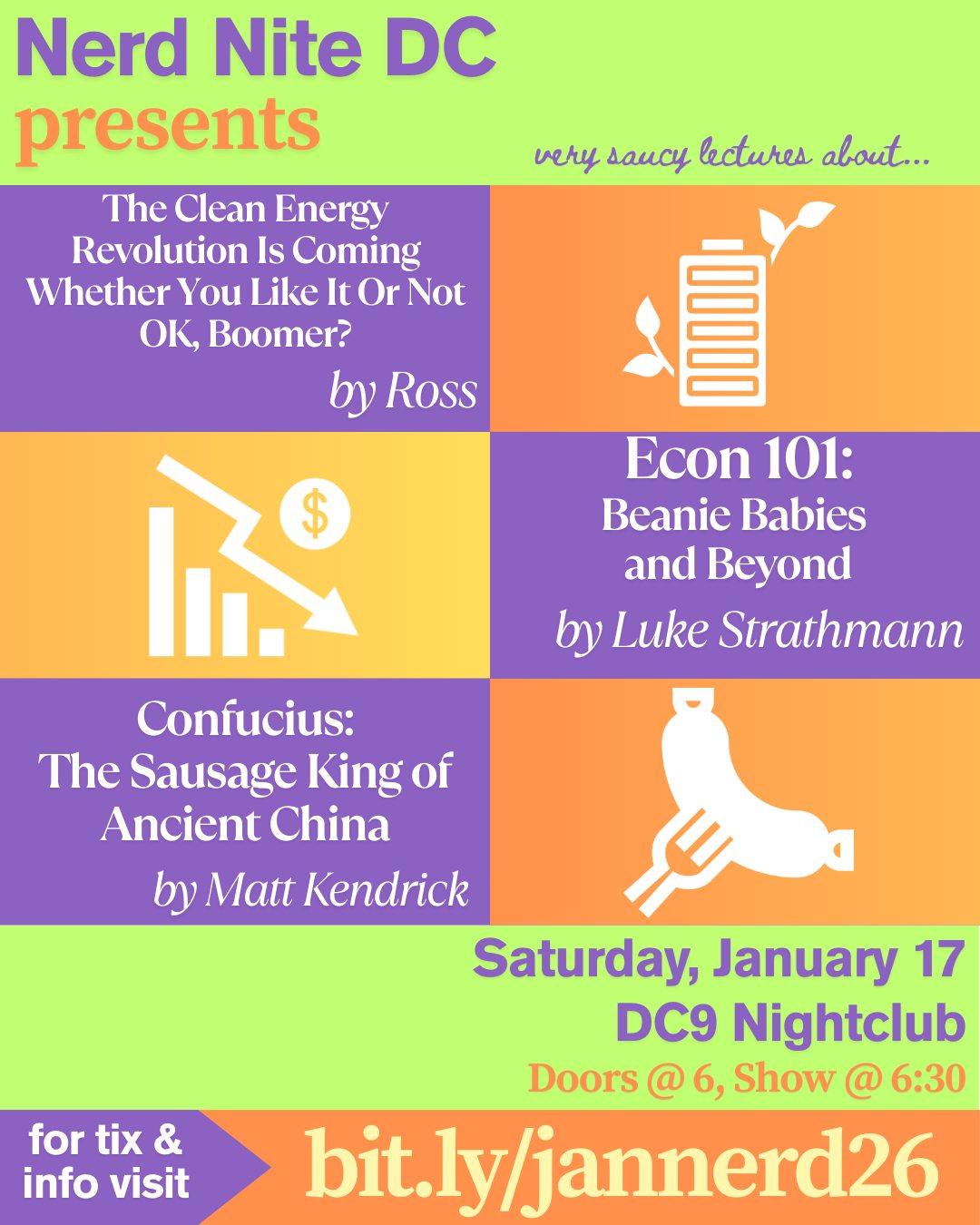 Nerd - HAPPY NERD YEAR!! Nerd Nite DC is BACK with a 2026 season off to ...