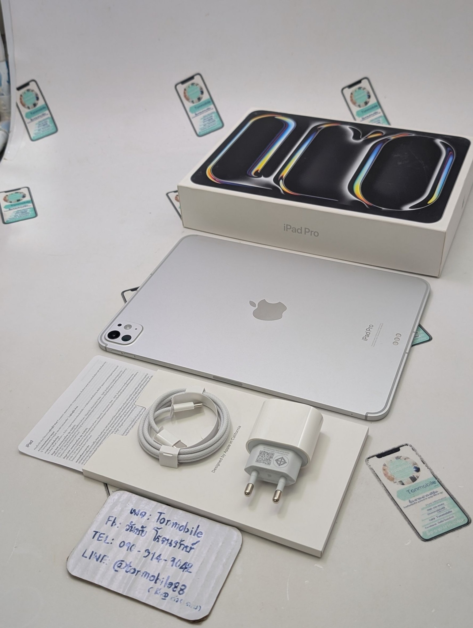 ขาย / เทิร์น iPad Pro 11 2024 M4 Cellular 256 Gb ศูนย์ไทย Model 
