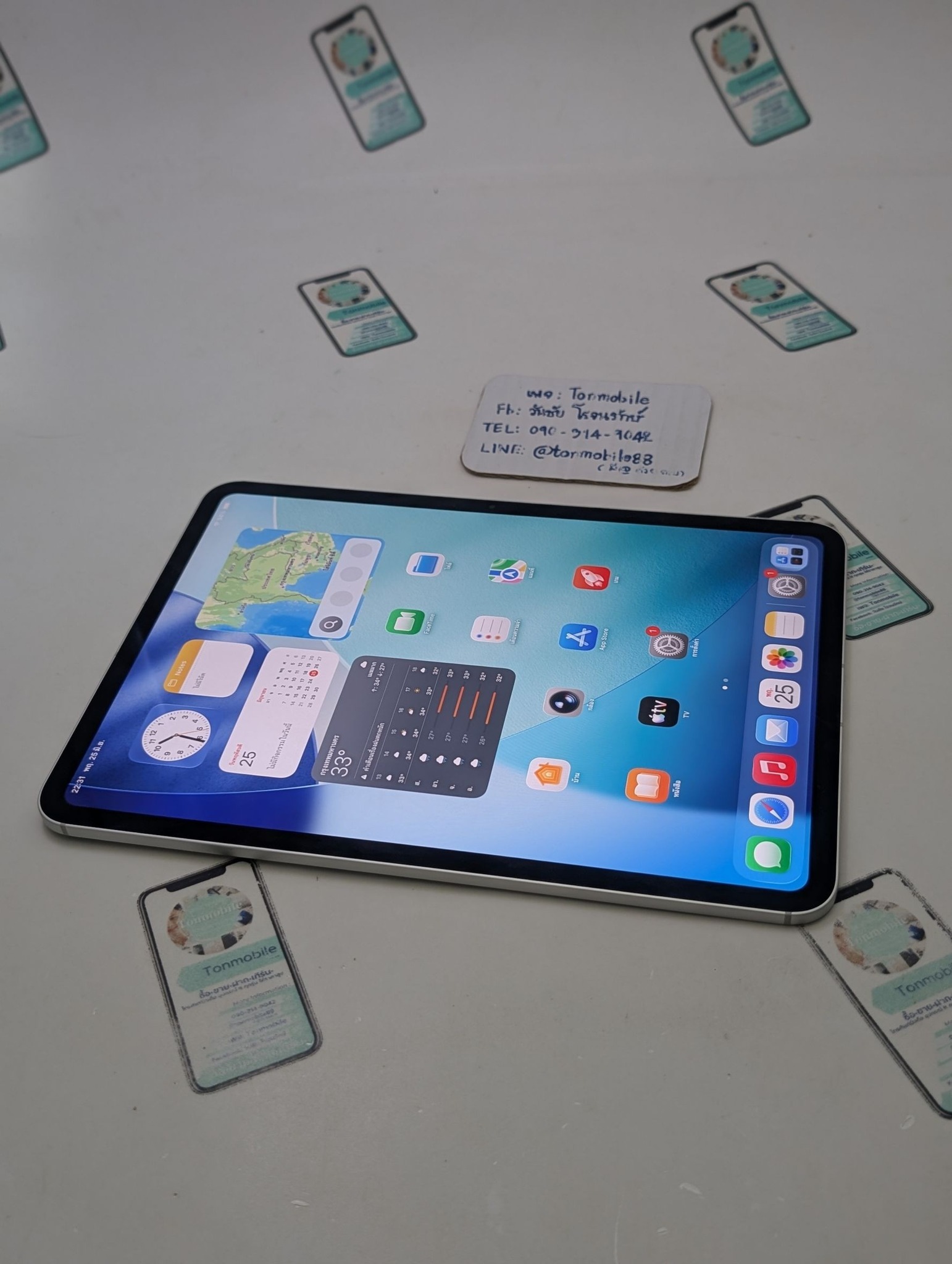ขาย / เทิร์น iPad Pro 11 2024 M4 Cellular 256 Gb ศูนย์ไทย Model 