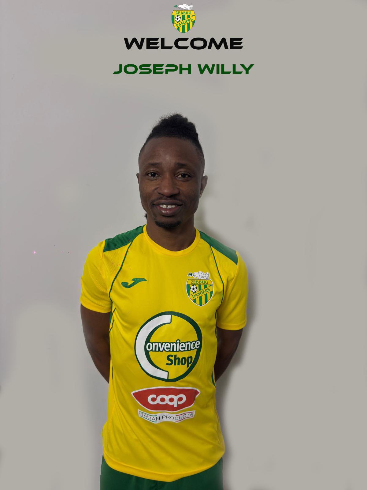 Zebbug - We're pleased to announce the signing of Joseph Willy. Welcome ...