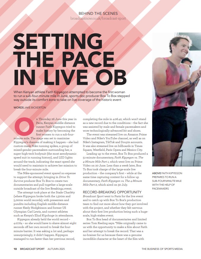The Collectv - We are excited to share that Broadcast Sports Magazine ...