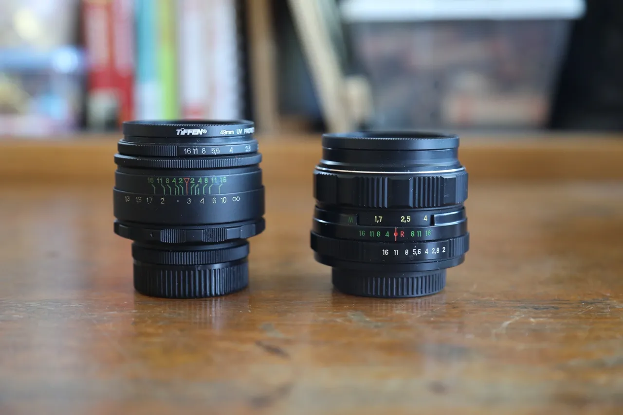 Comparing helios 44-2 and pentax super takumar lenses