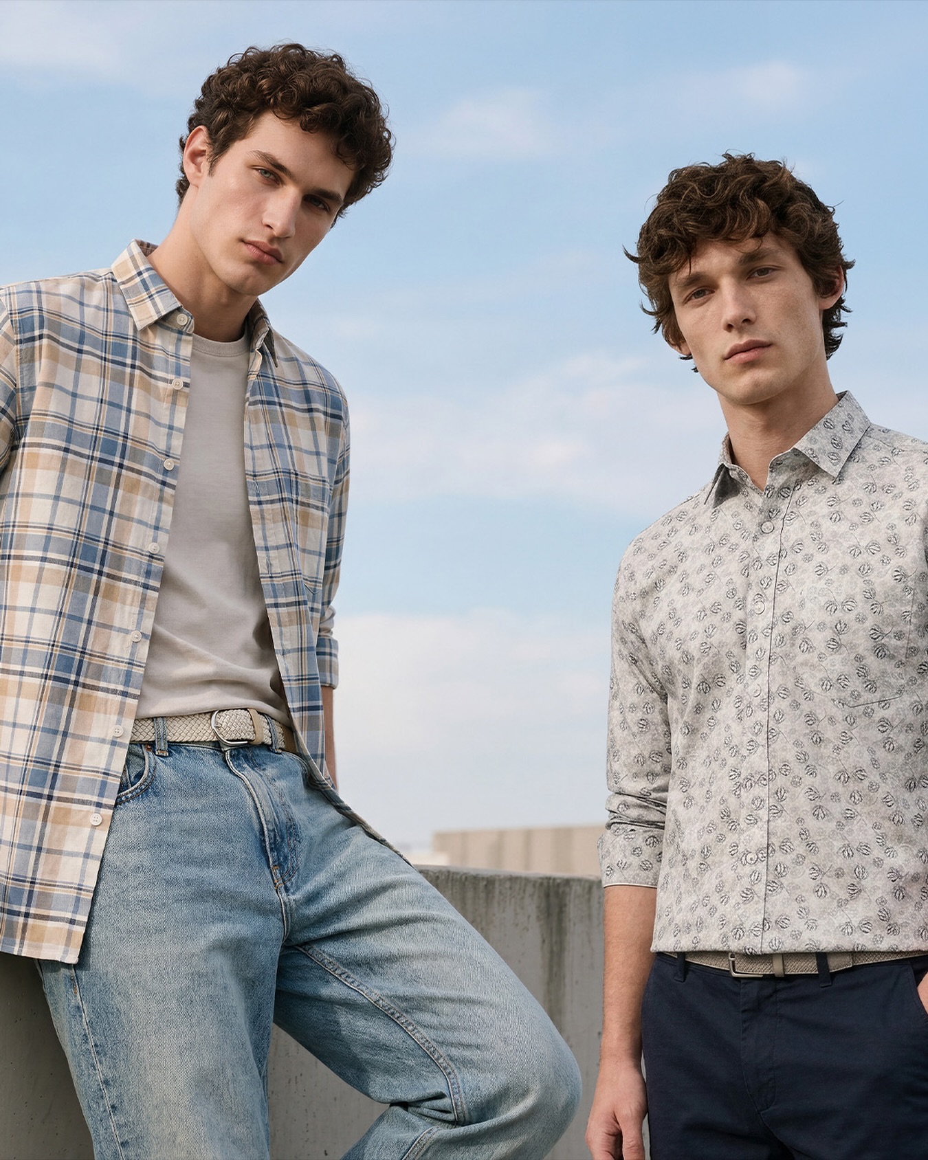 イマテリアル シャツ short layered shirt deres 【公式通販】
