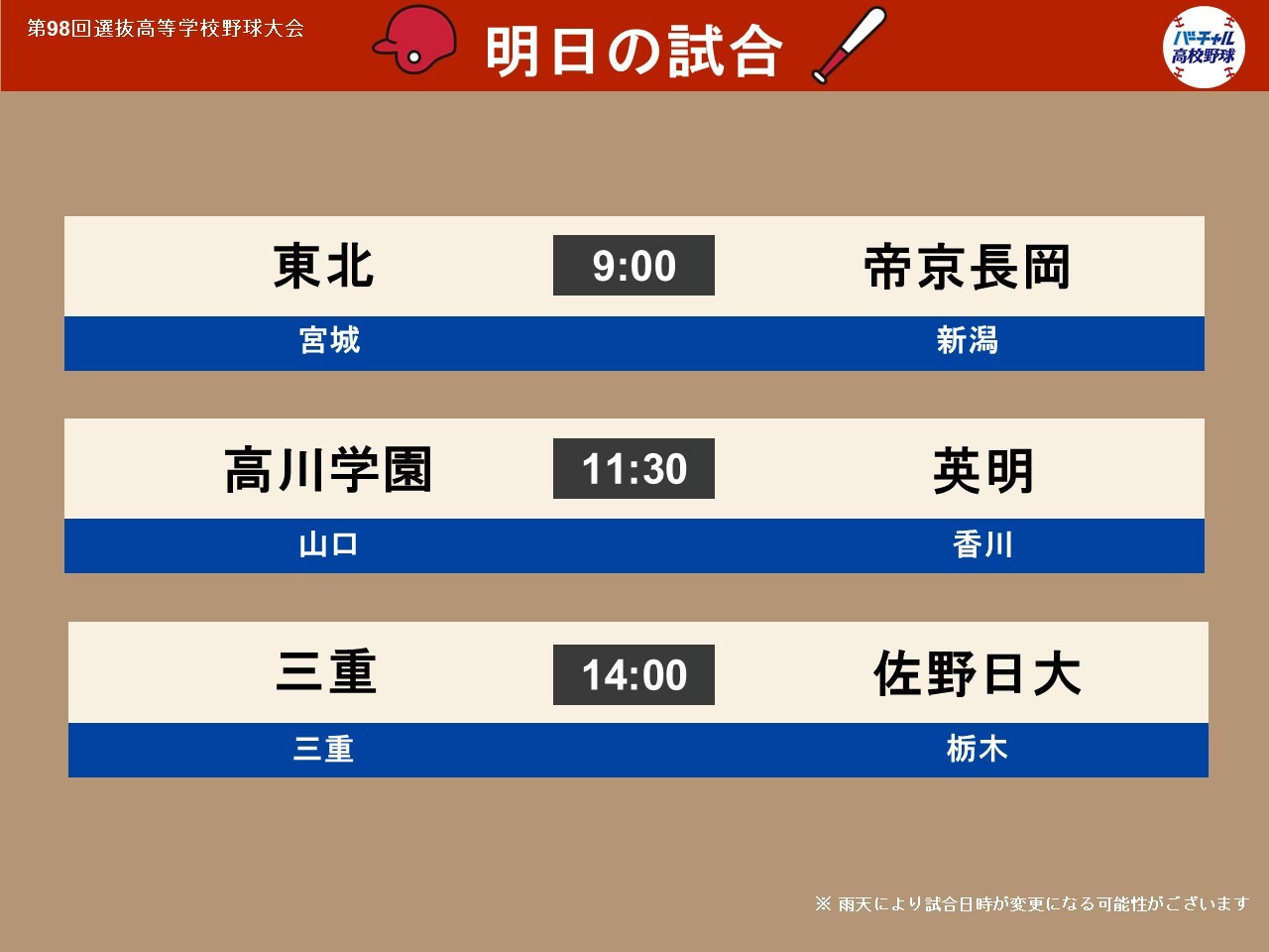 高校 野球 速報