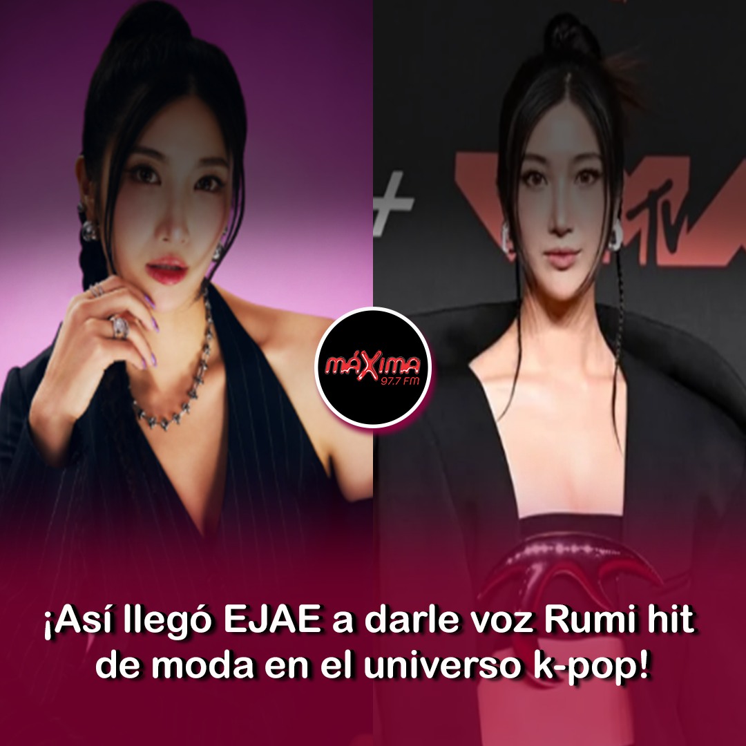 Máxima - 🎤 EJAE, la voz detrás de Rumi, conquista el mundo del K‑pop ...
