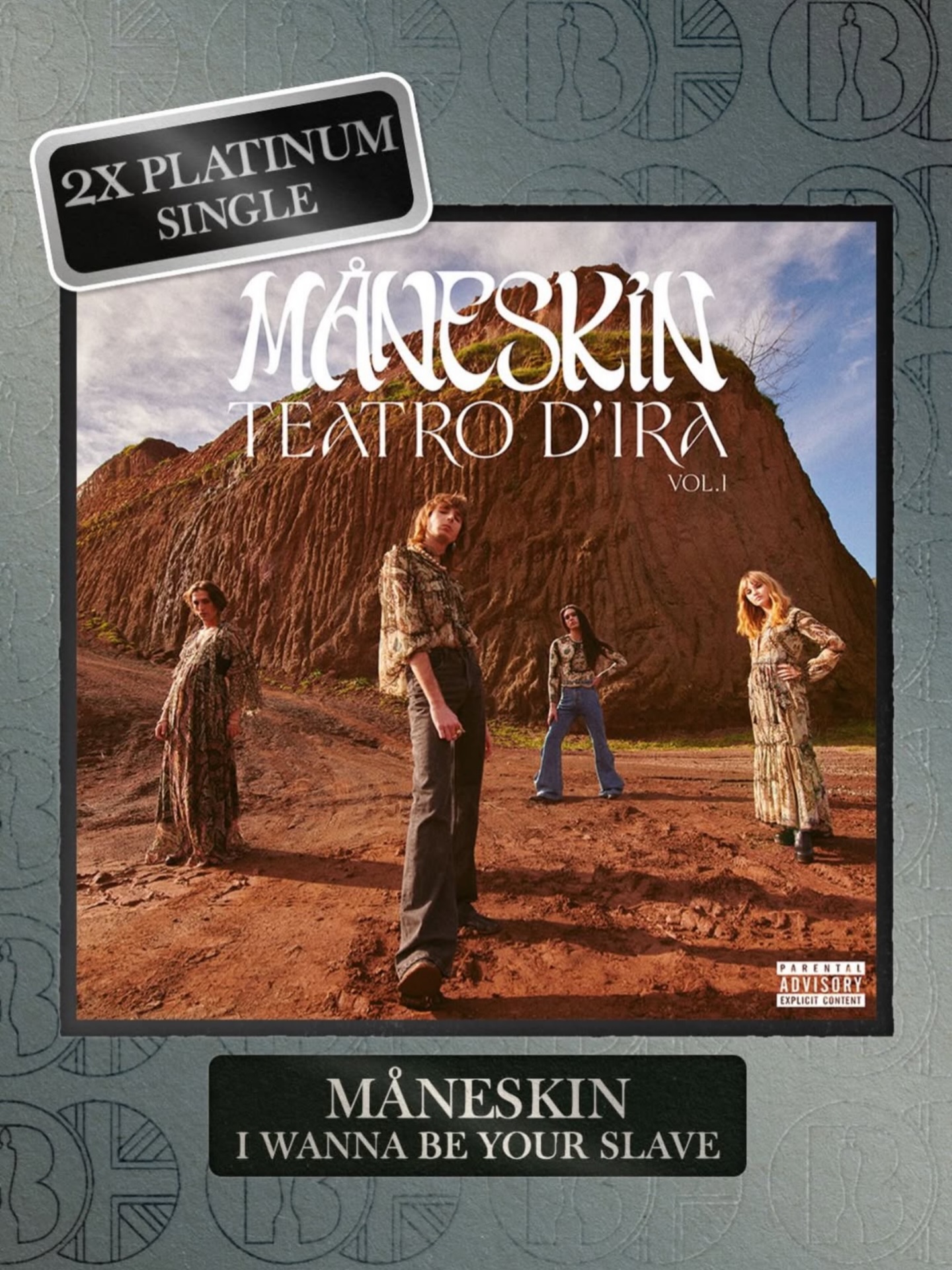 Rock - Congratulations to Måneskin - 'I Wanna Be Your Slave' has