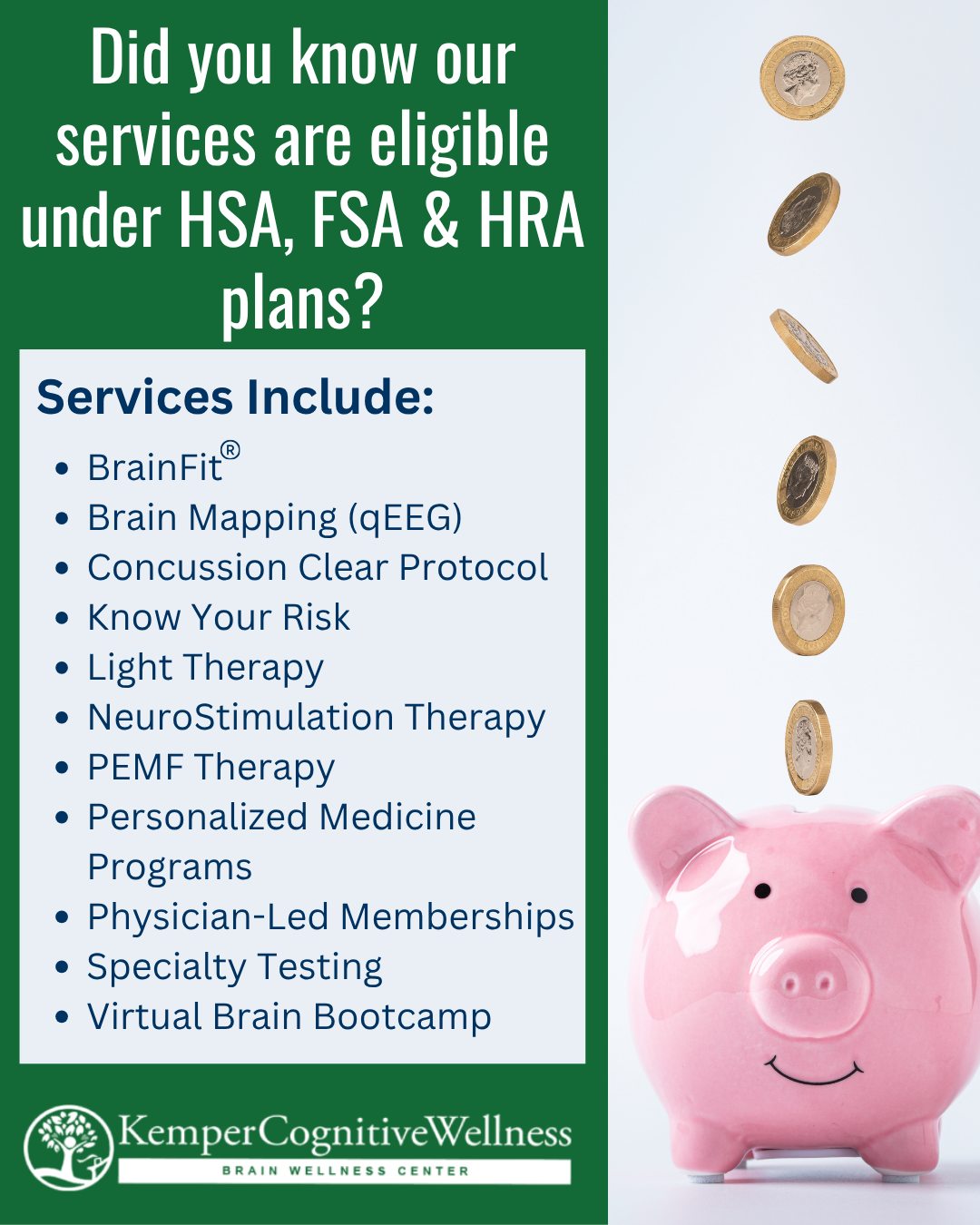 Kemper - Brain health meets benefits! Did you know our services are ...