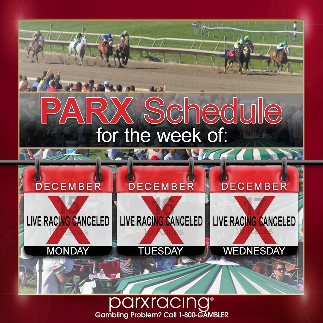 Let's Go Racing Parx - Looks like some last minute strategy being ...