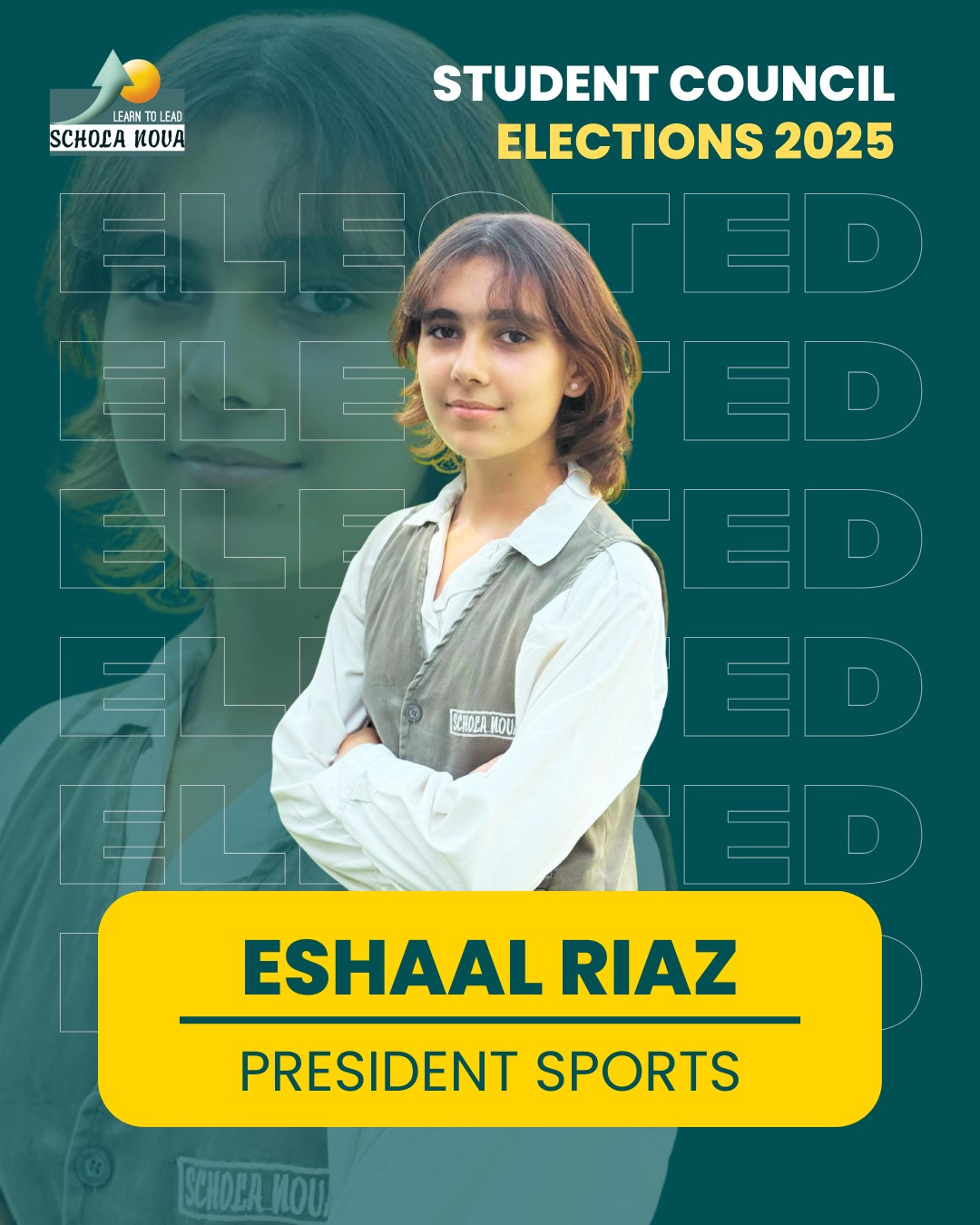 👇 🎉 Student Council Elections... - Schola Nova, Islamabad | Facebook