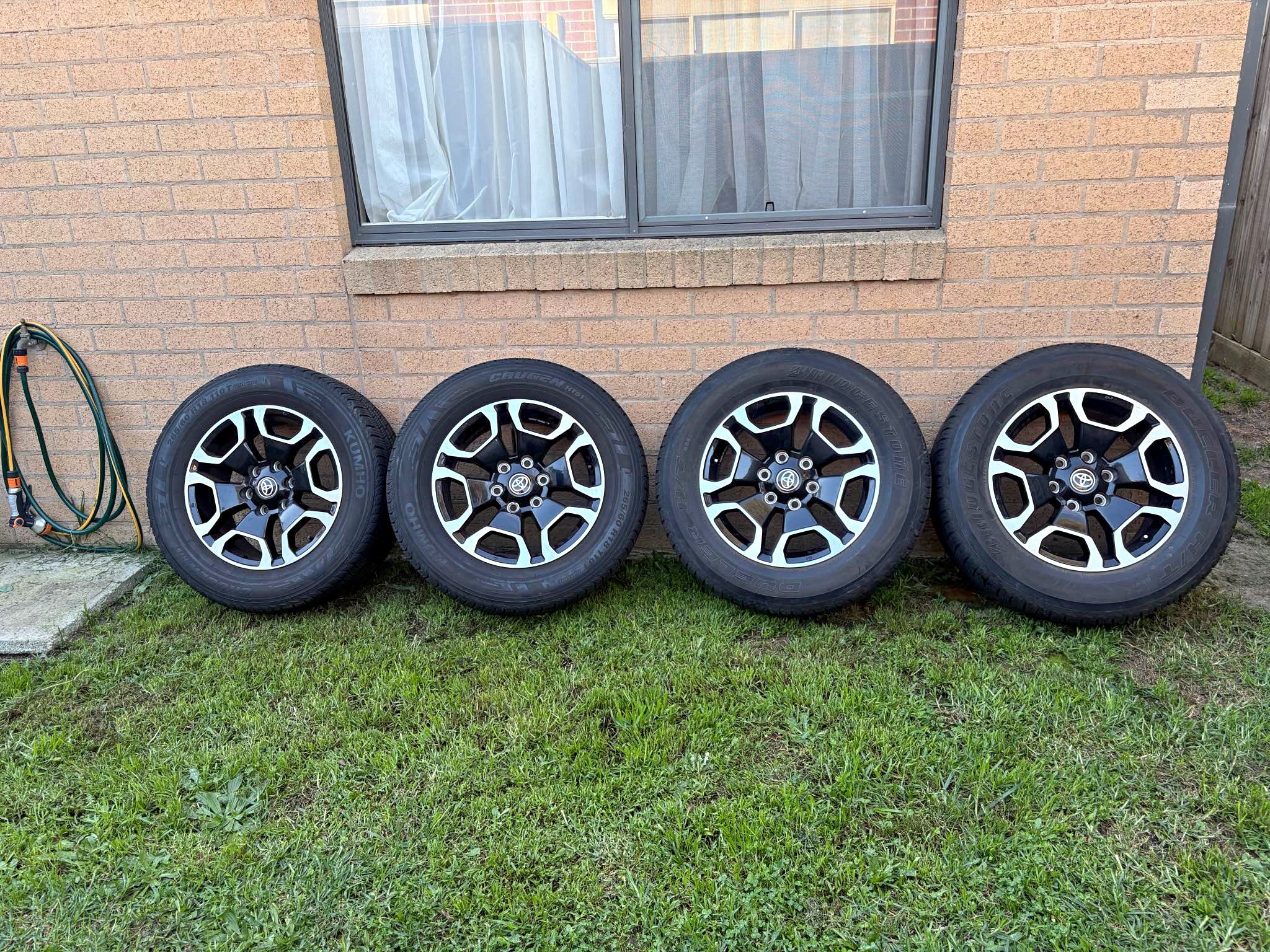 N80 hilux 18 inch rims and tyres - Car Wheels, Tires & Parts ...