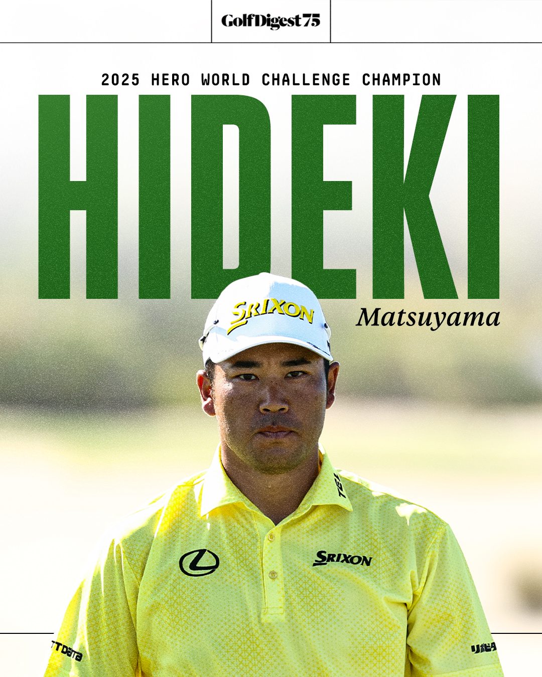 HIDEKI WINS THE HERO!!! He birdies the first playoff hole to take