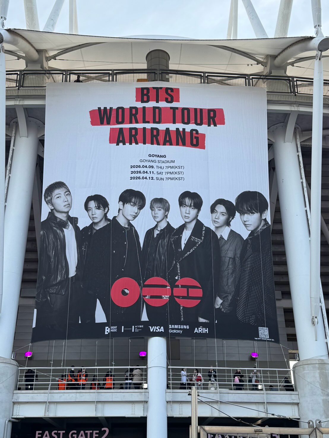 bts_worldtour_arirang 韓国・コヤン公演に行ってきました。7人揃った