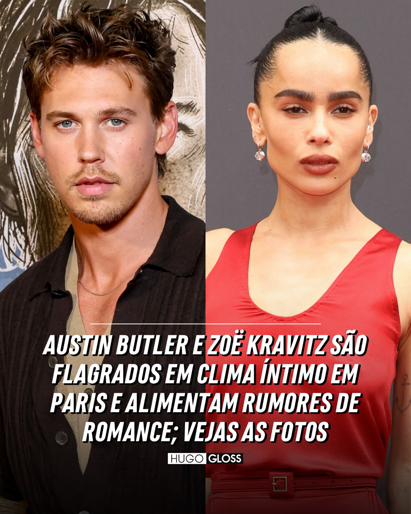 Hugo Gloss - Será que tá rolando?! 👀 Austin Butler e Zoë... | Facebook
