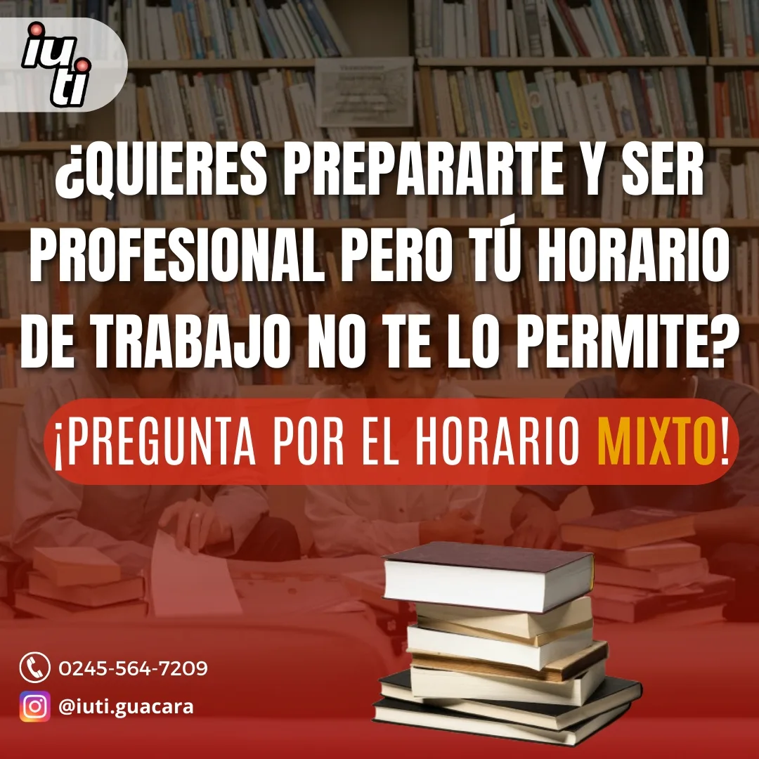 Iuti - Si quieres convertirte en un profesional y obtener tu título ...