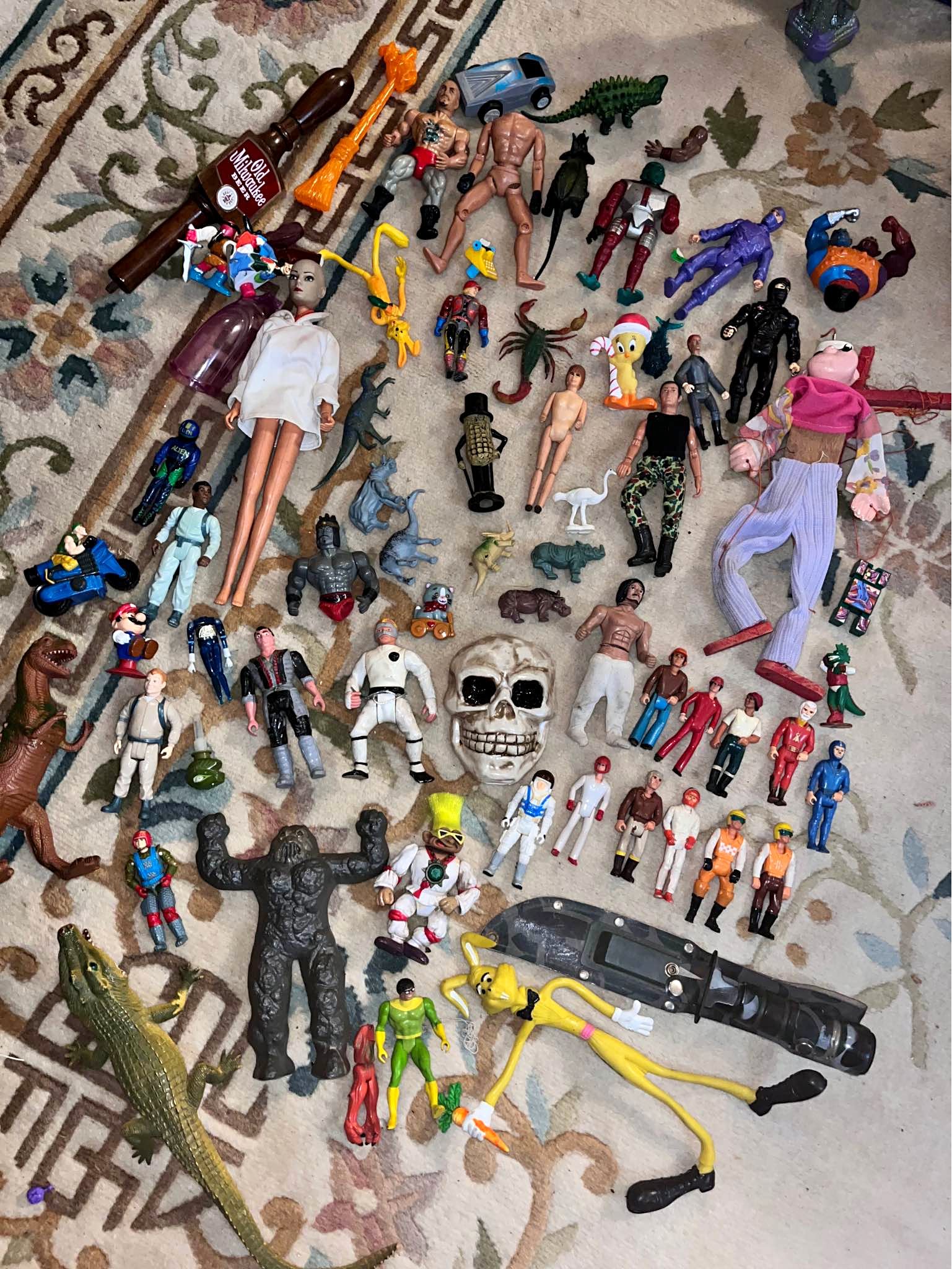 70s 80s 90s junk vintage action figures collectible fisher price ...