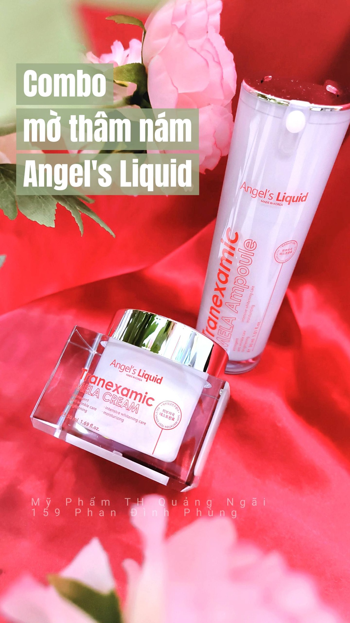 whitening program glutathione ANGEL'S LIQUID 700 V-ample 30g NK) Huyết thanh 7day Whitening