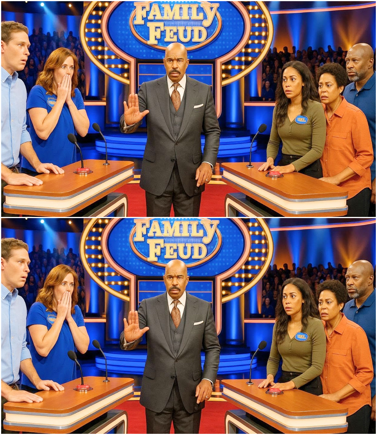 Camille - Steve Harvey STOPS Family Feud After Racist Remark — What ...