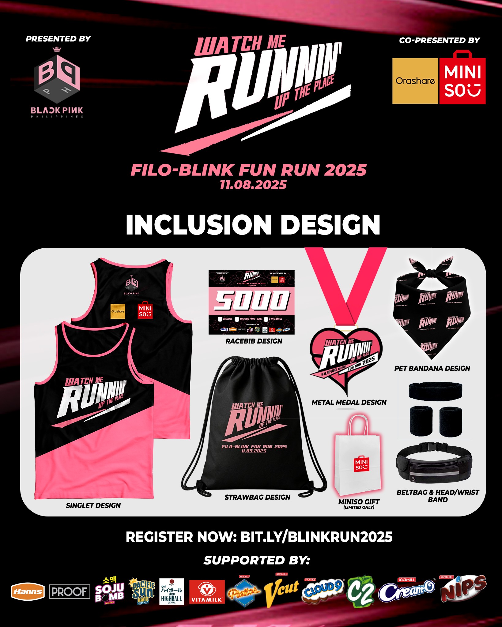 BLACKPINK - #BLACKPINK PHILIPPINES' Presents: WATCH ME RUNNIN' UP THE ...
