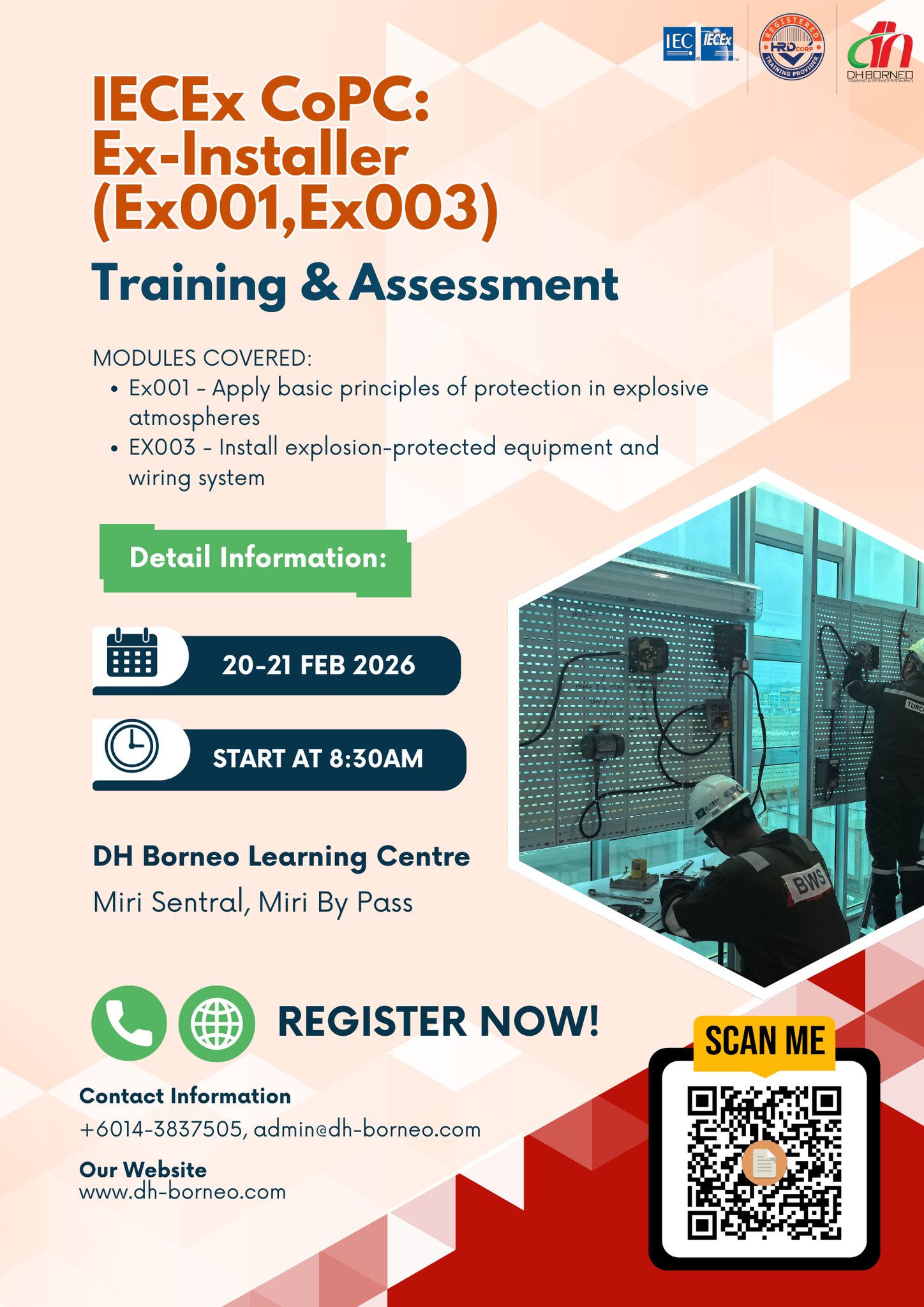 📢 IECEx CoPC... - DH Borneo Training Services Sdn Bhd | Facebook