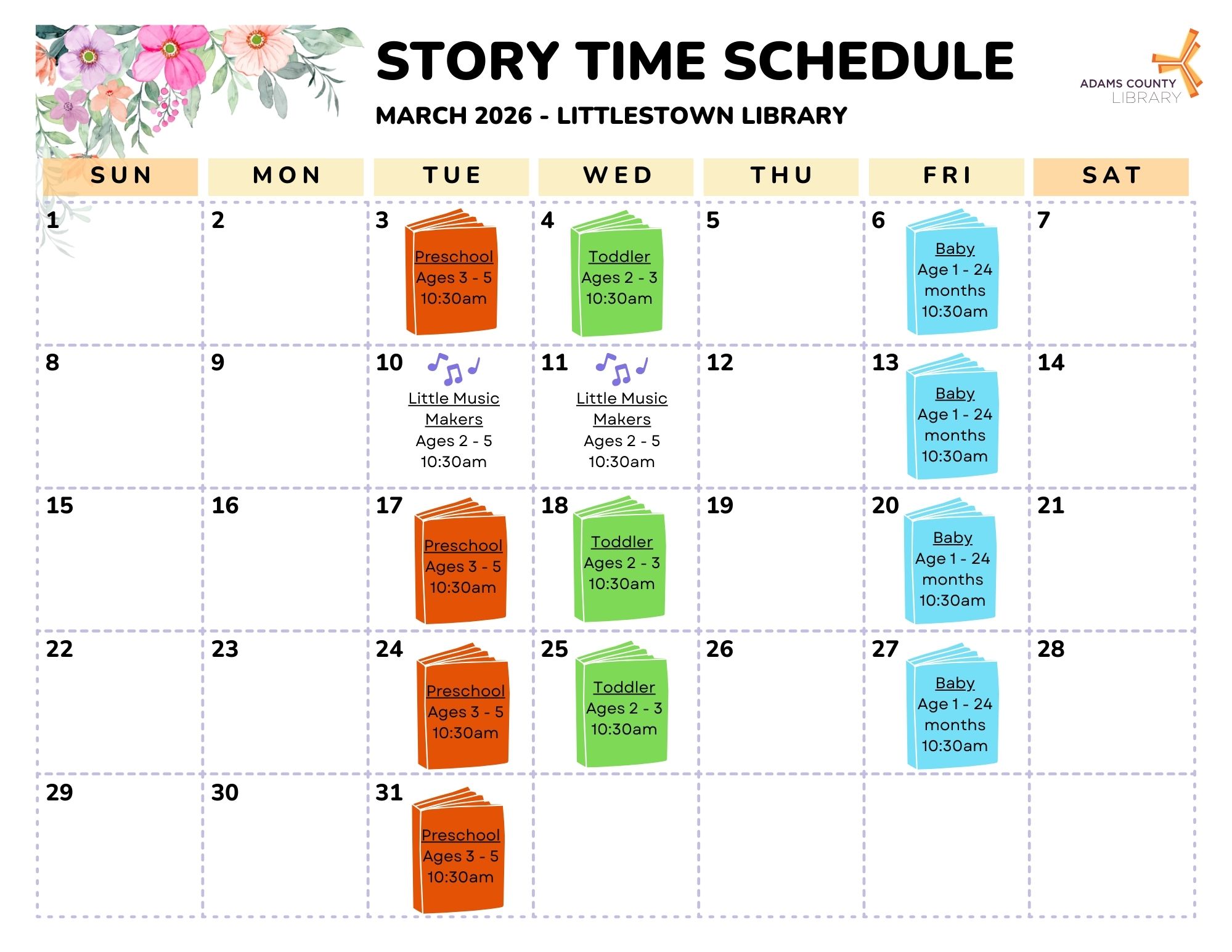 Encourage literacy to grow... - Littlestown Library, ACLS | Facebook