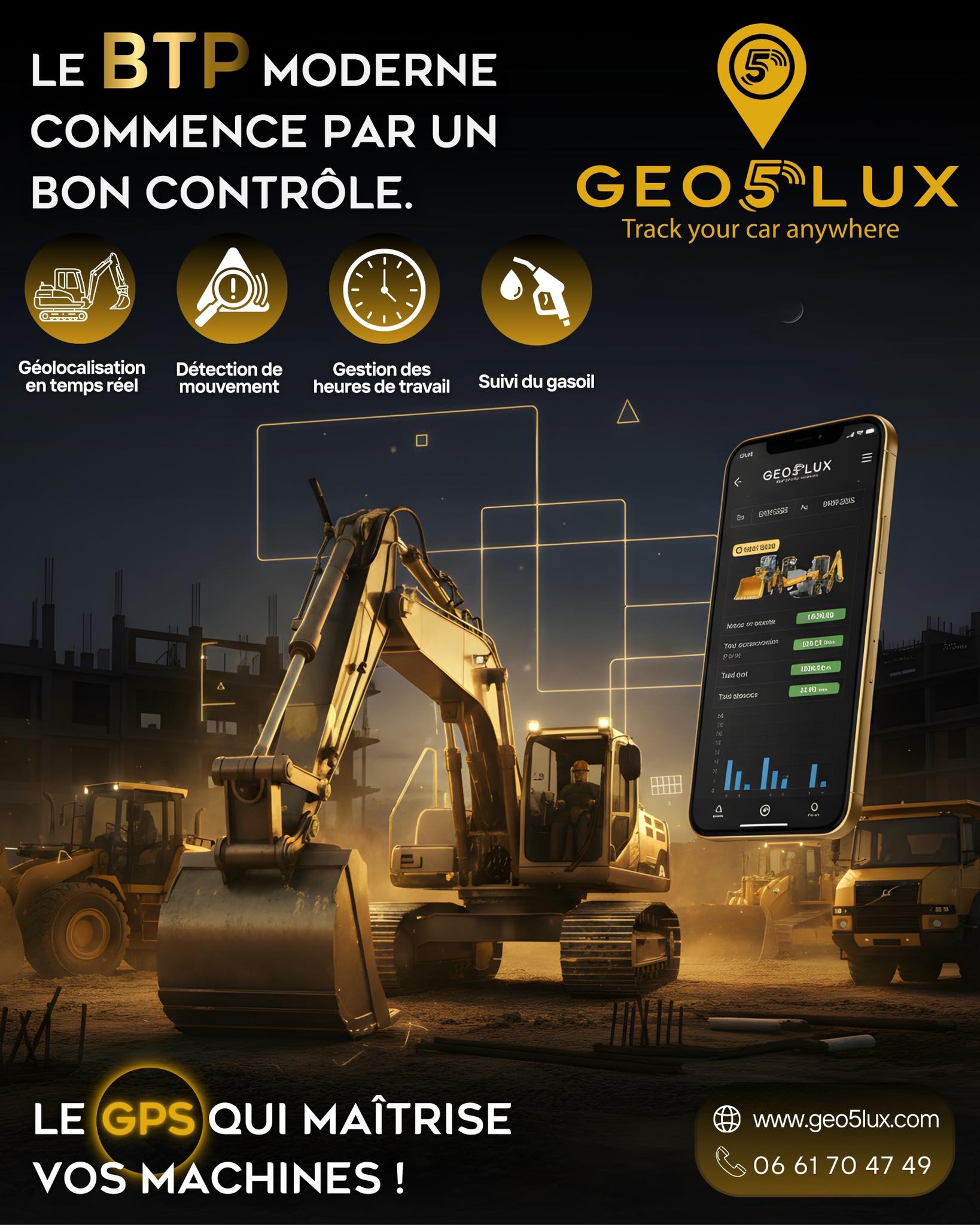GEO5LUX - 👷Dans le secteur du BTP, chaque minute compte et... | Facebook